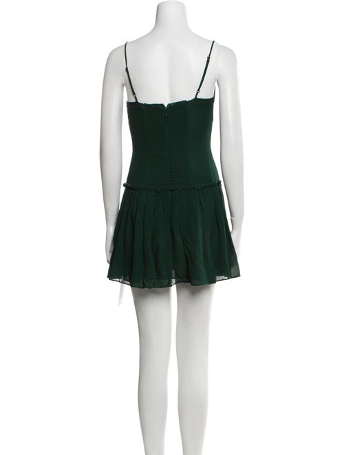 Reformation V-Neck Mini Dress