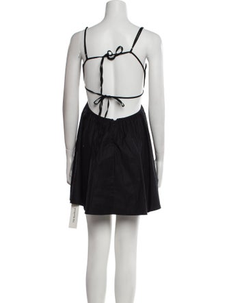 Reformation Square Neckline Mini Dress