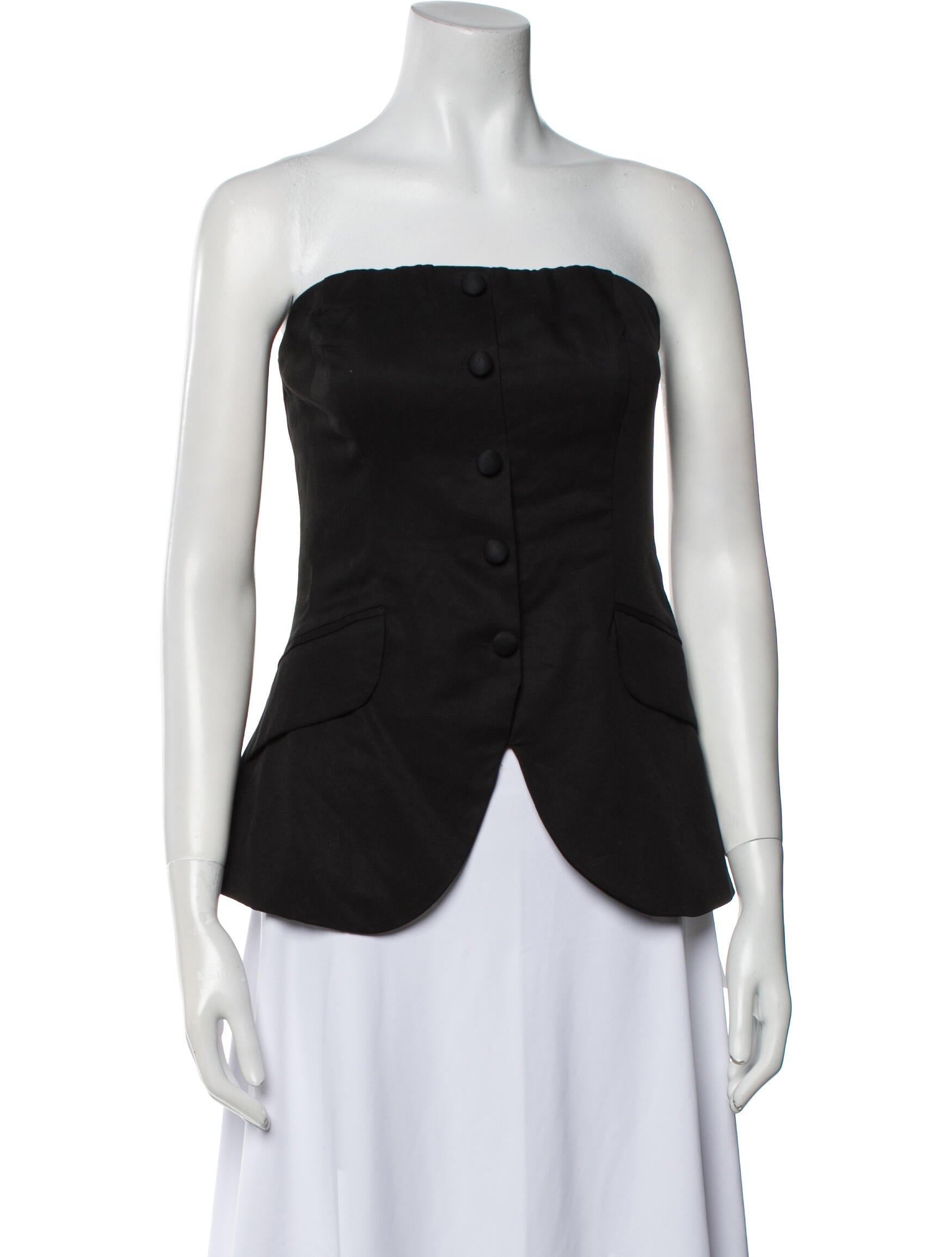 Reformation Strapless Top