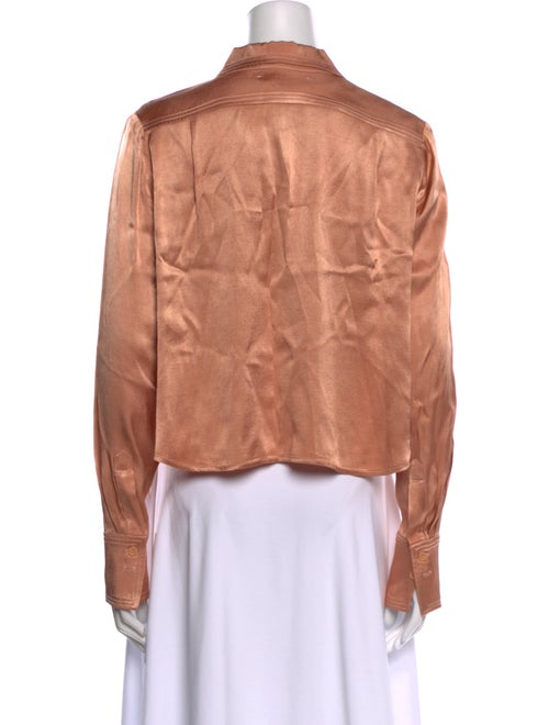 Reformation Long Sleeve Button-Up Top