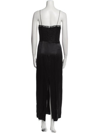 Reformation Silk Long Dress