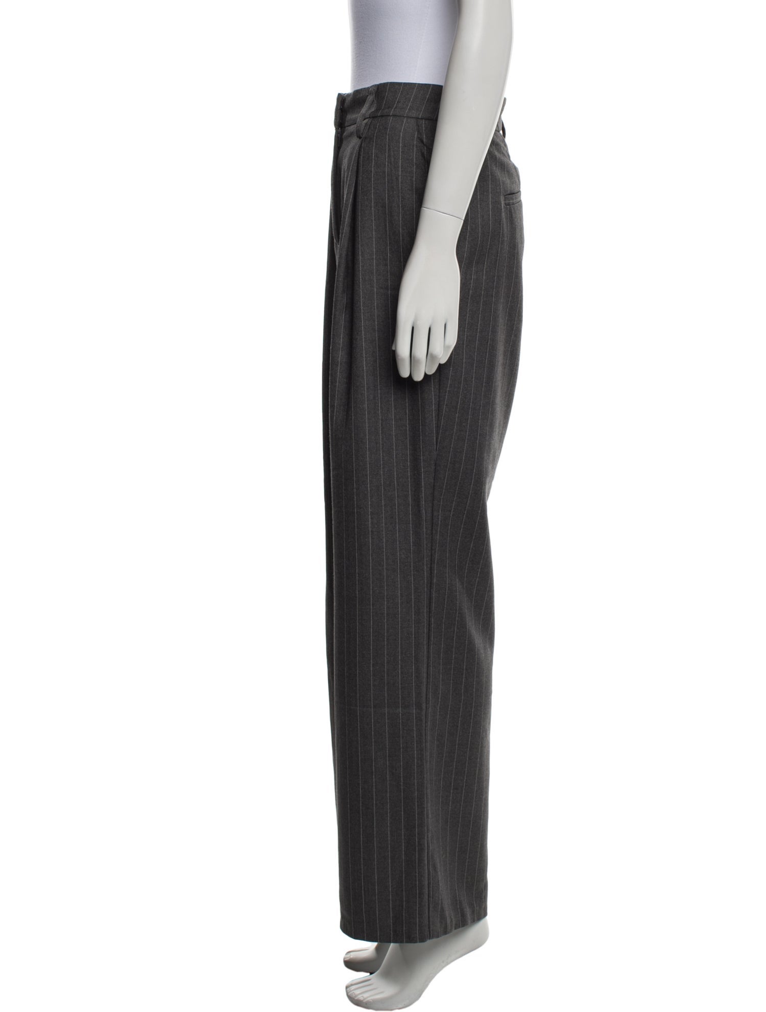 Reformation Striped Wide Leg Pants