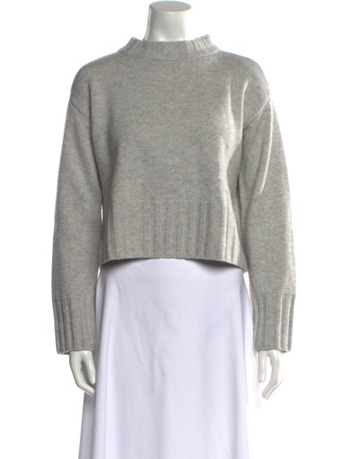 Reformation Merino Wool Mock Neck Sweater