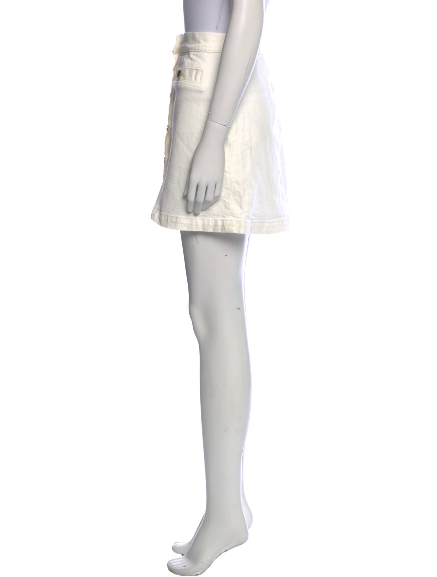 Reformation Scalloped Accent Mini Skirt w/ Tags