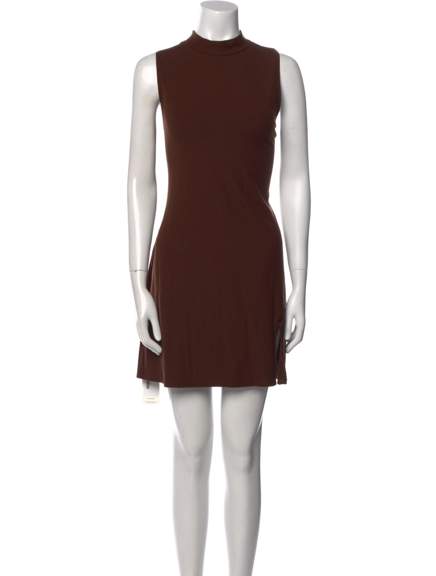 Reformation Mock Neck Mini Dress