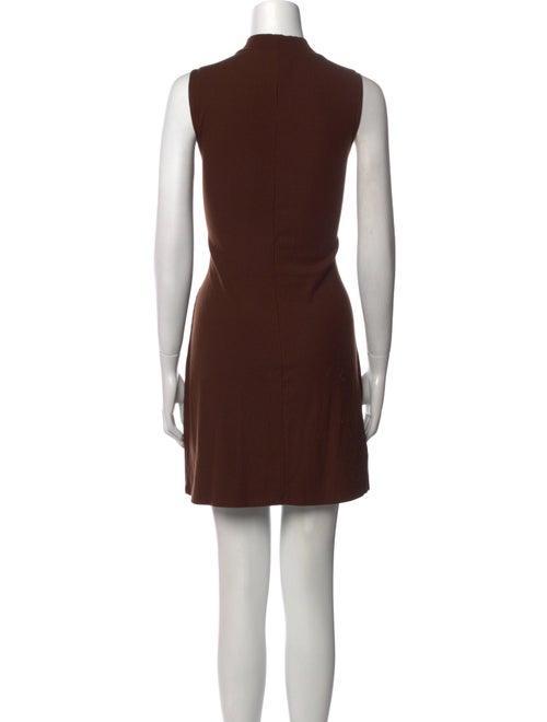 Reformation Mock Neck Mini Dress