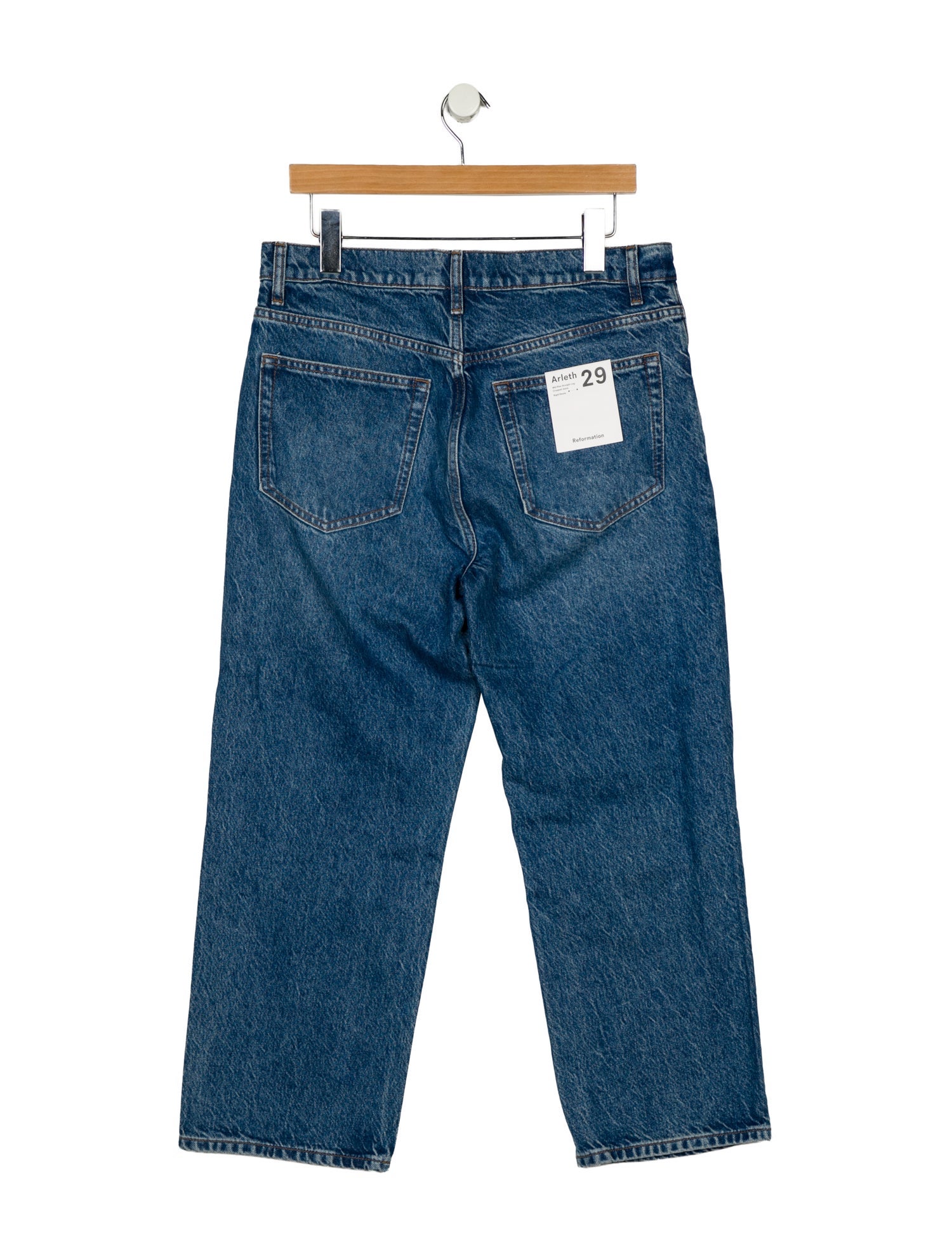 Reformation High-Rise Straight Leg Jeans w/ Tags