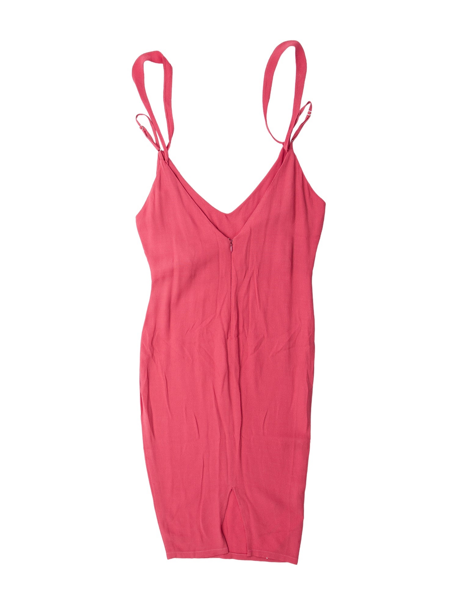 Reformation V-Neck Knee-Length Dress