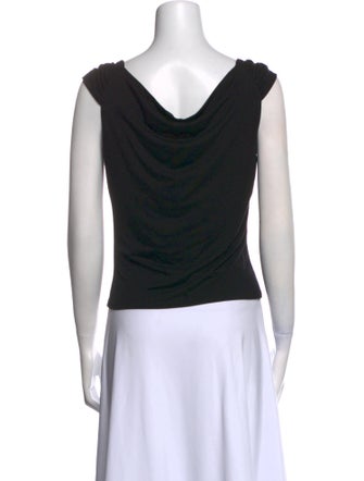 Reformation Cowl Neck Sleeveless Crop Top