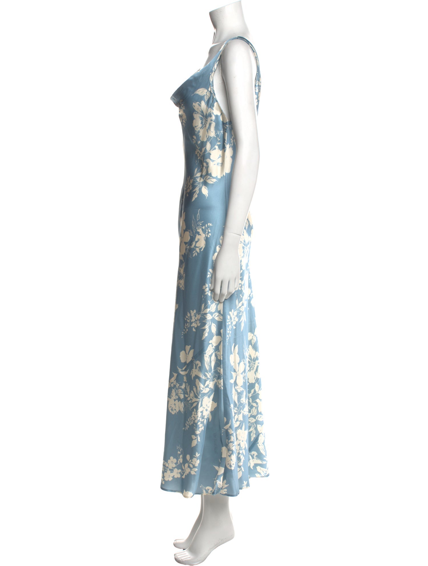 Reformation Silk Long Dress