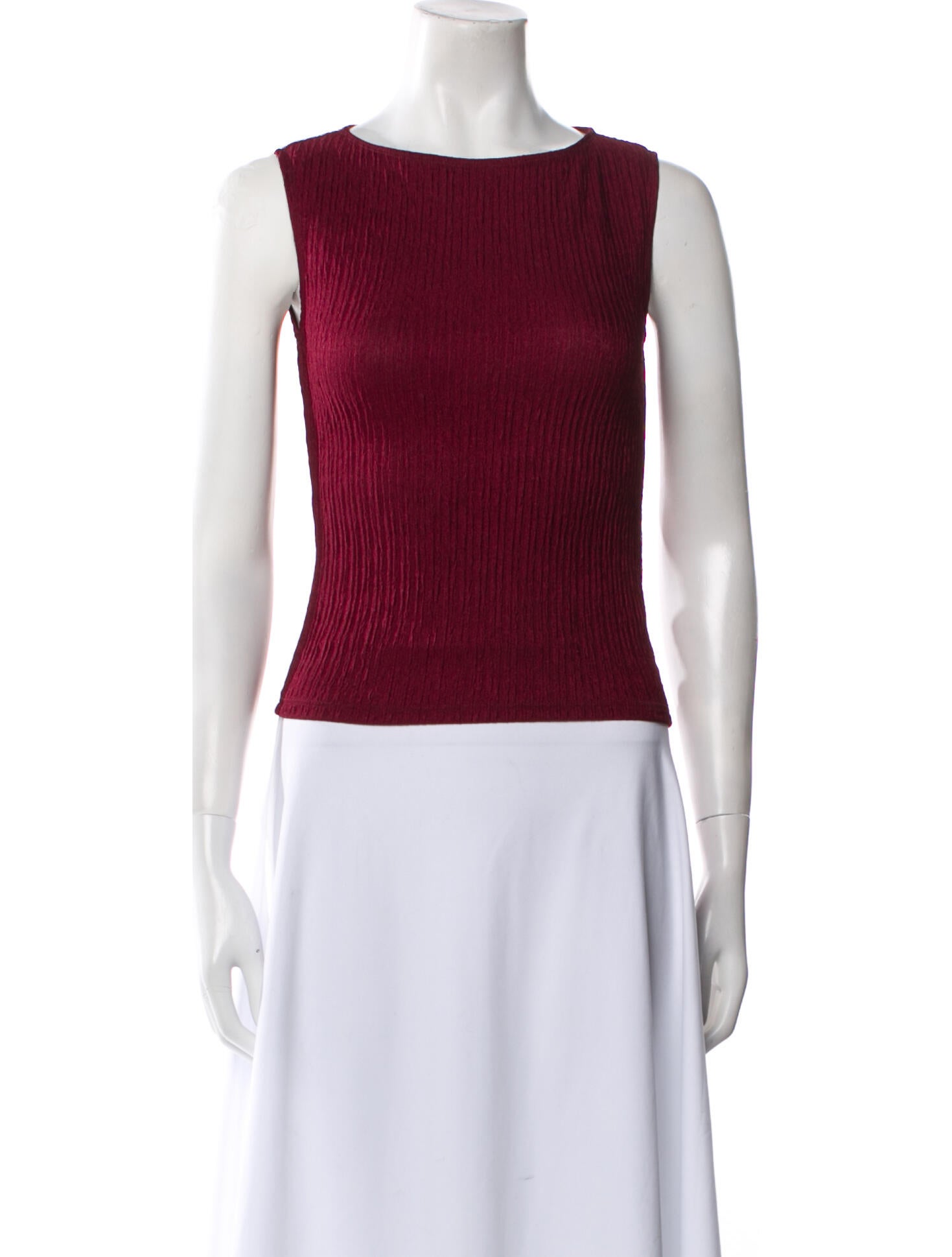 Reformation Bateau Neckline Sleeveless Top w/ Tags