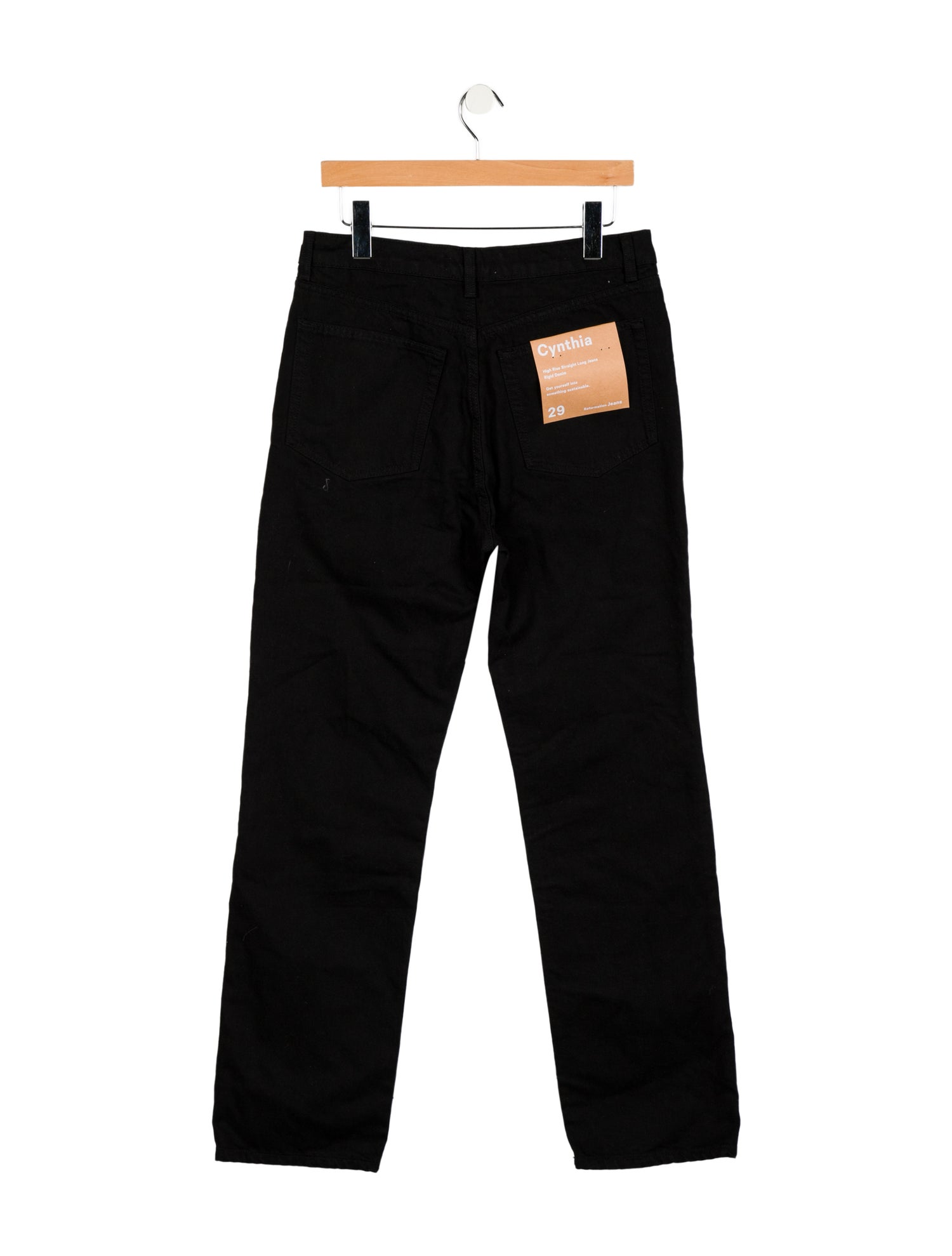 Reformation High-Rise Straight Leg Jeans