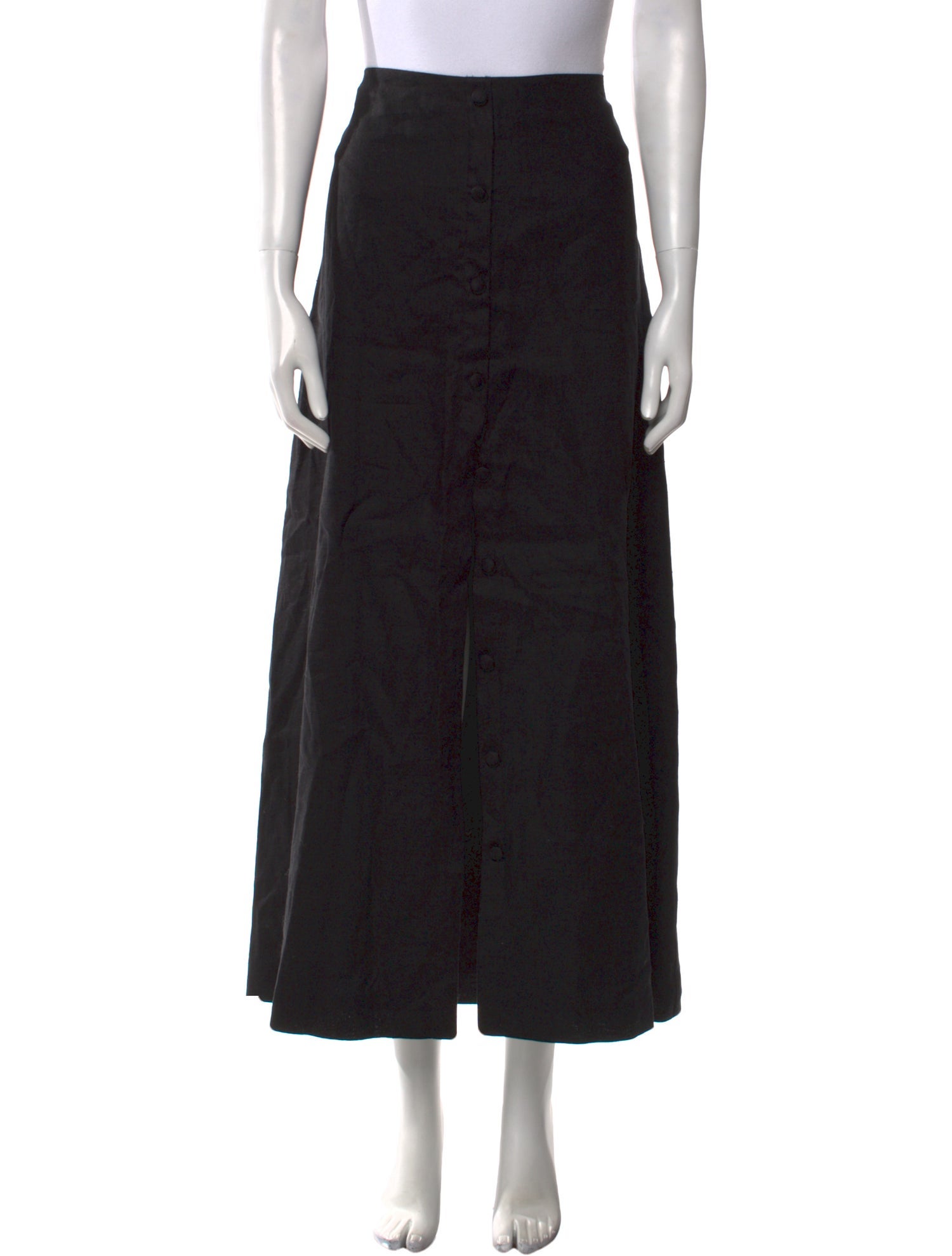 Reformation Linen Midi Length Skirt