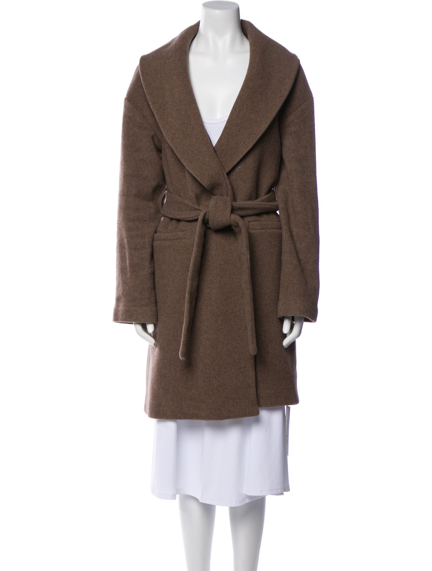 Reformation Wool Peacoat