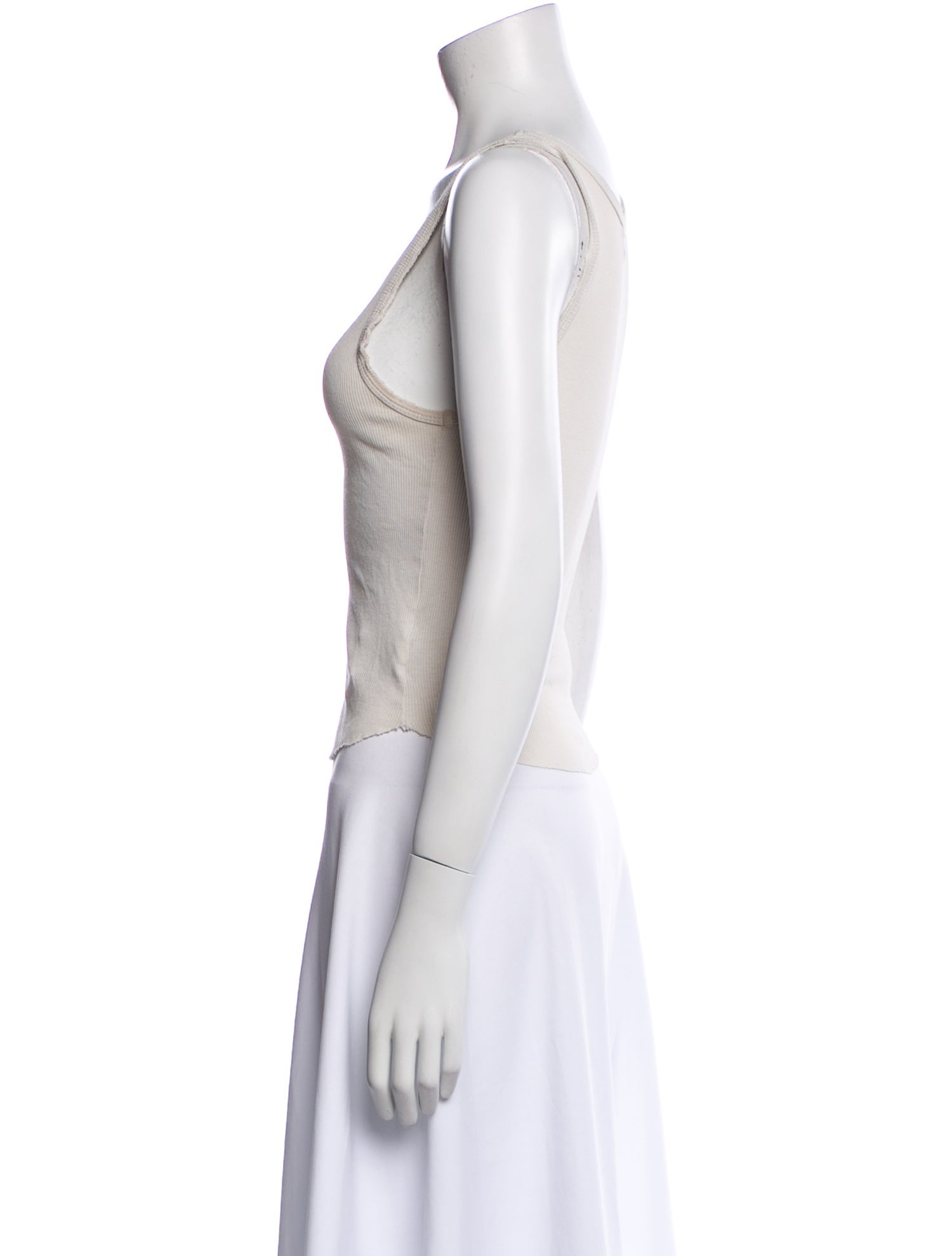 Reformation Scoop Neck Sleeveless Top