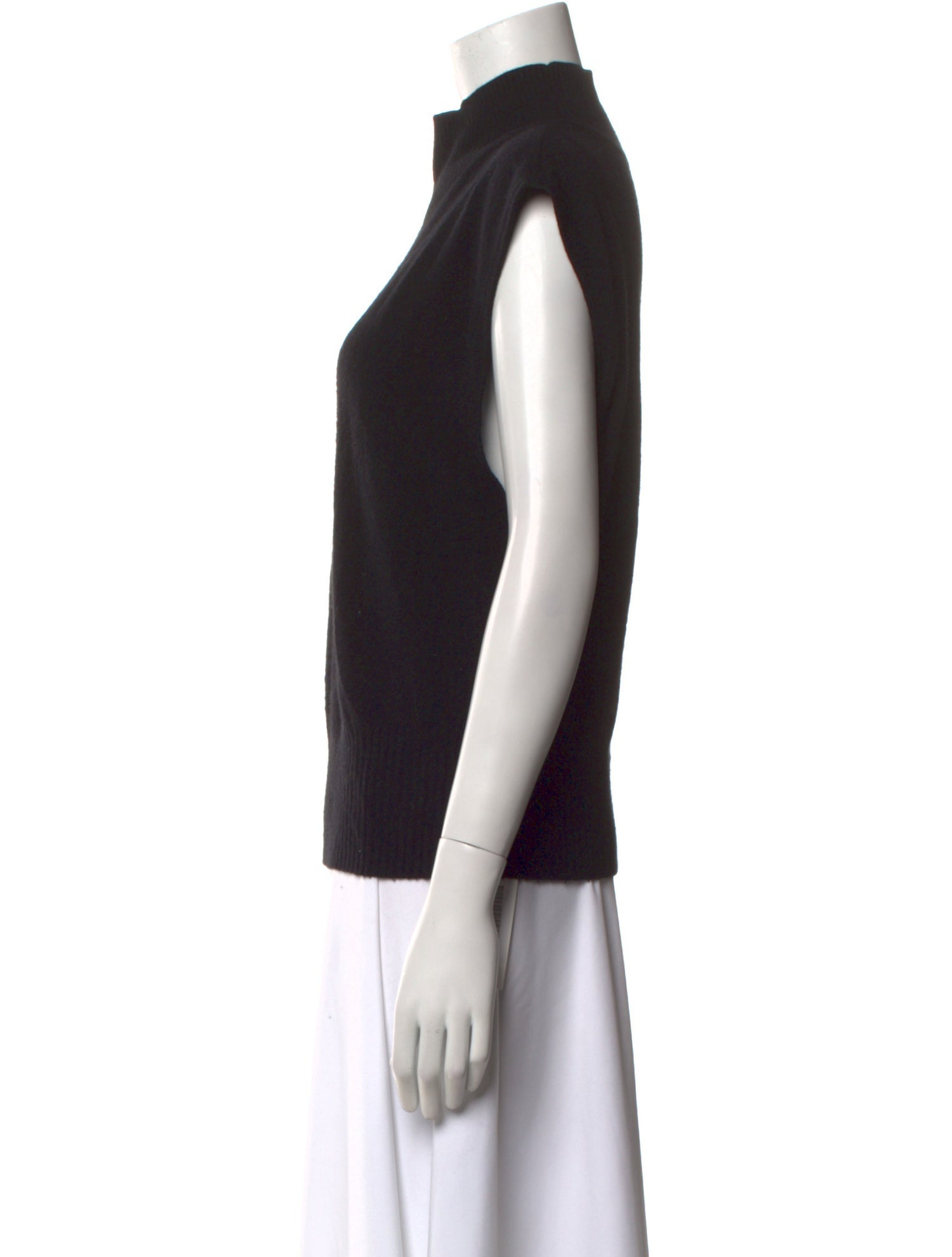 Reformation Cashmere Mock Neck Top