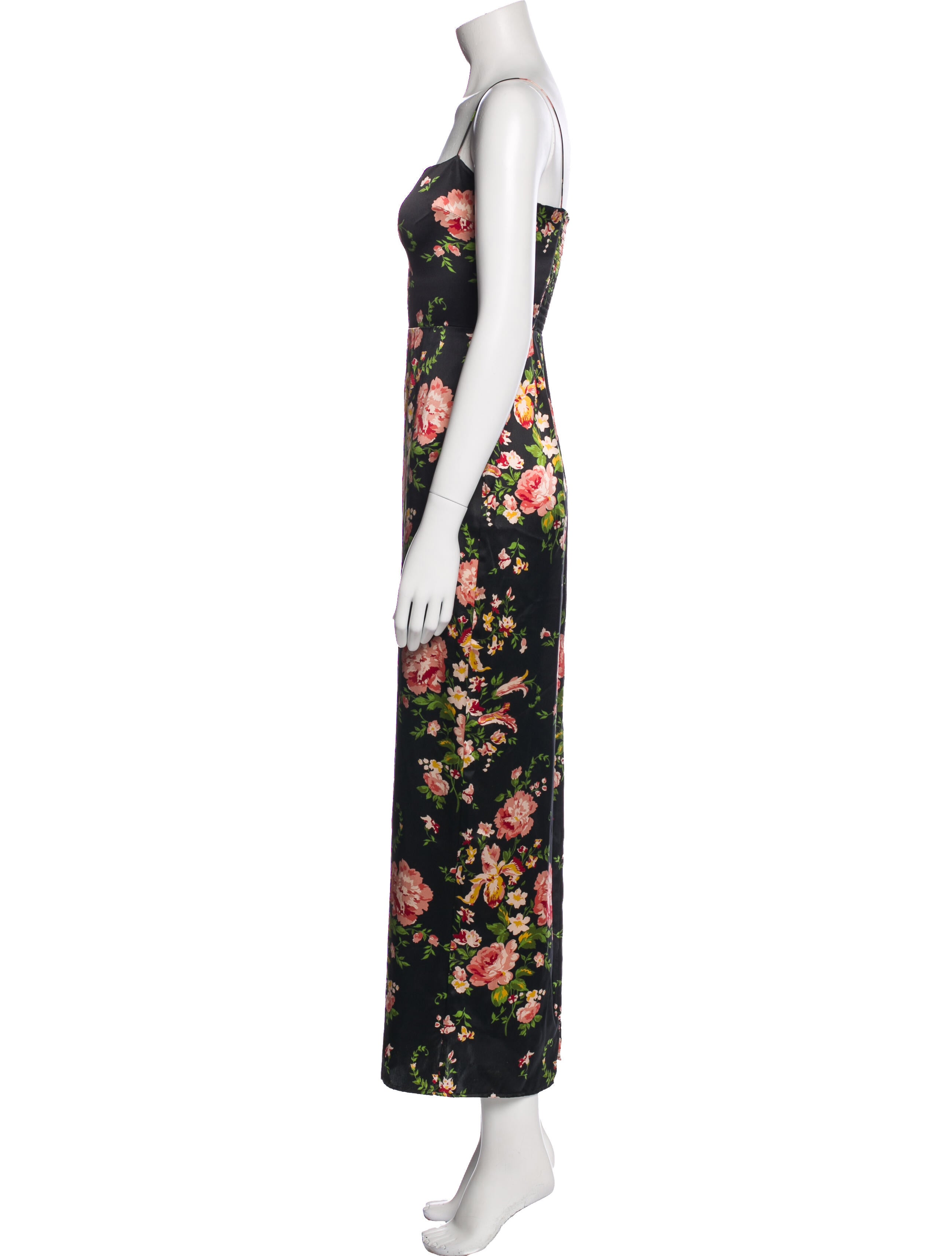 Reformation Silk Long Dress