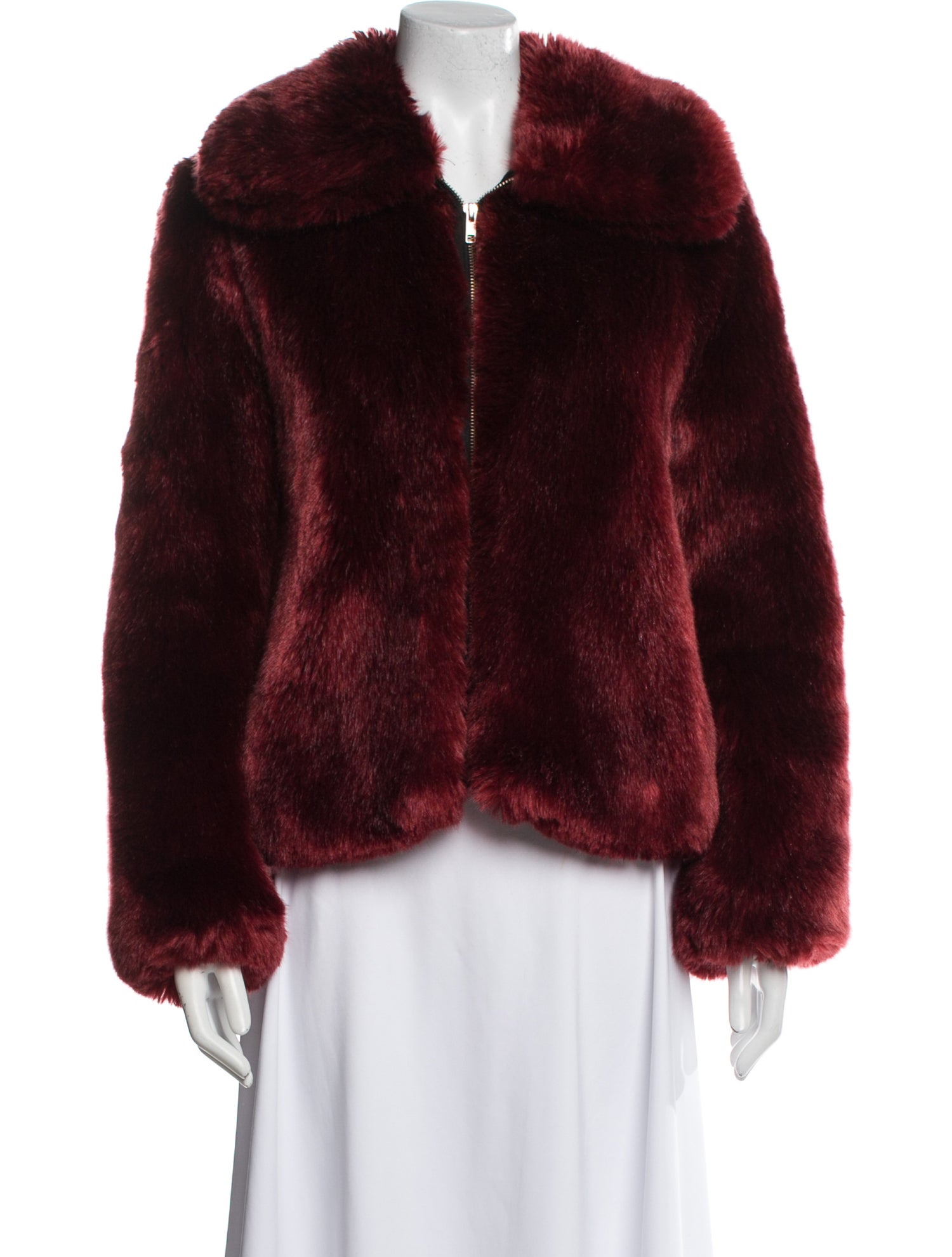 Reformation Faux Fur Faux Fur Coat
