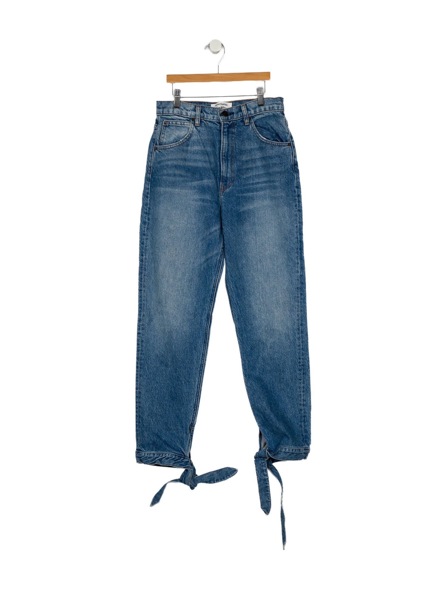 Reformation High-Rise Straight Leg Jeans