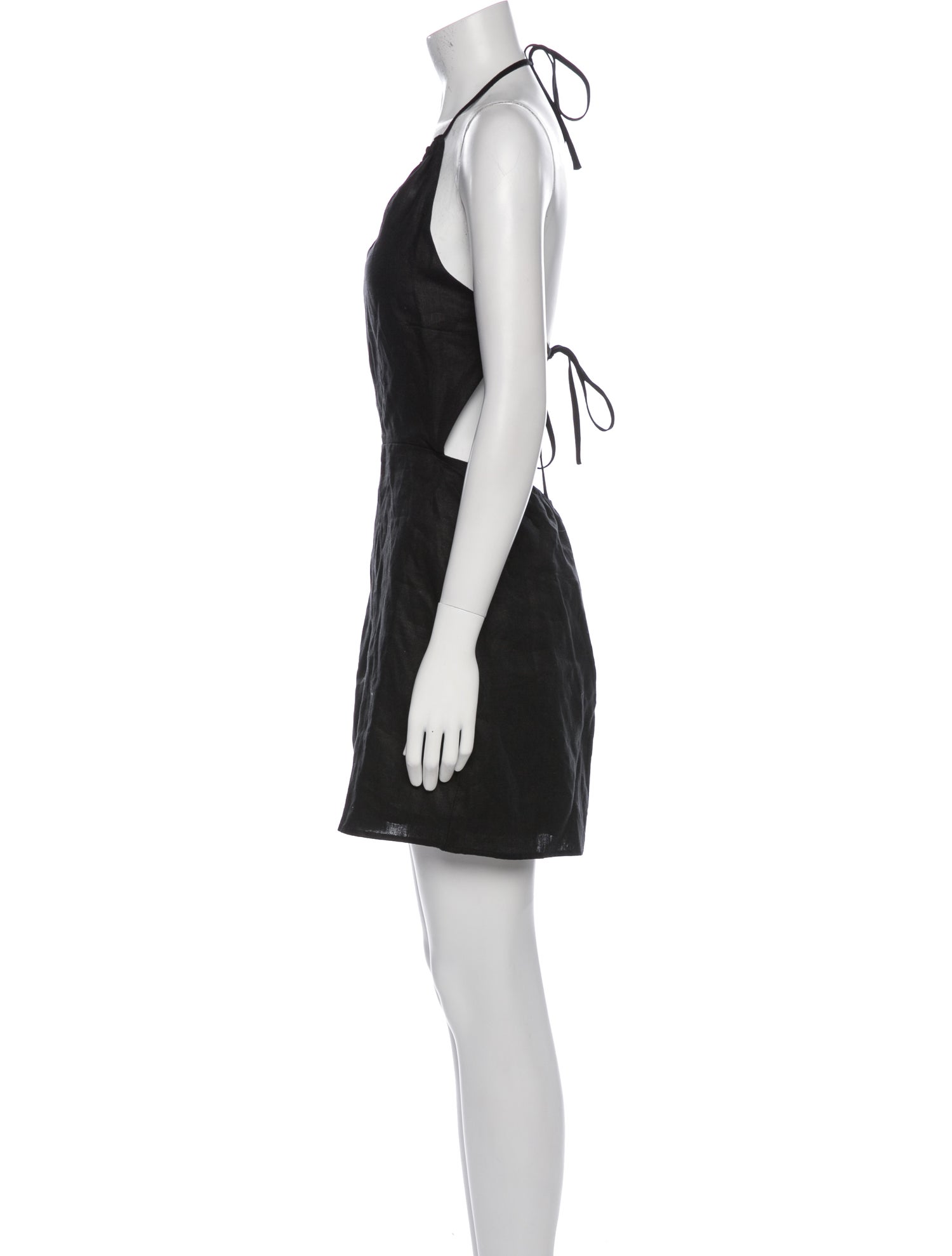 Reformation Linen Mini Dress - Blue Dresses, Clothing - WRFMN337305 | The  RealReal