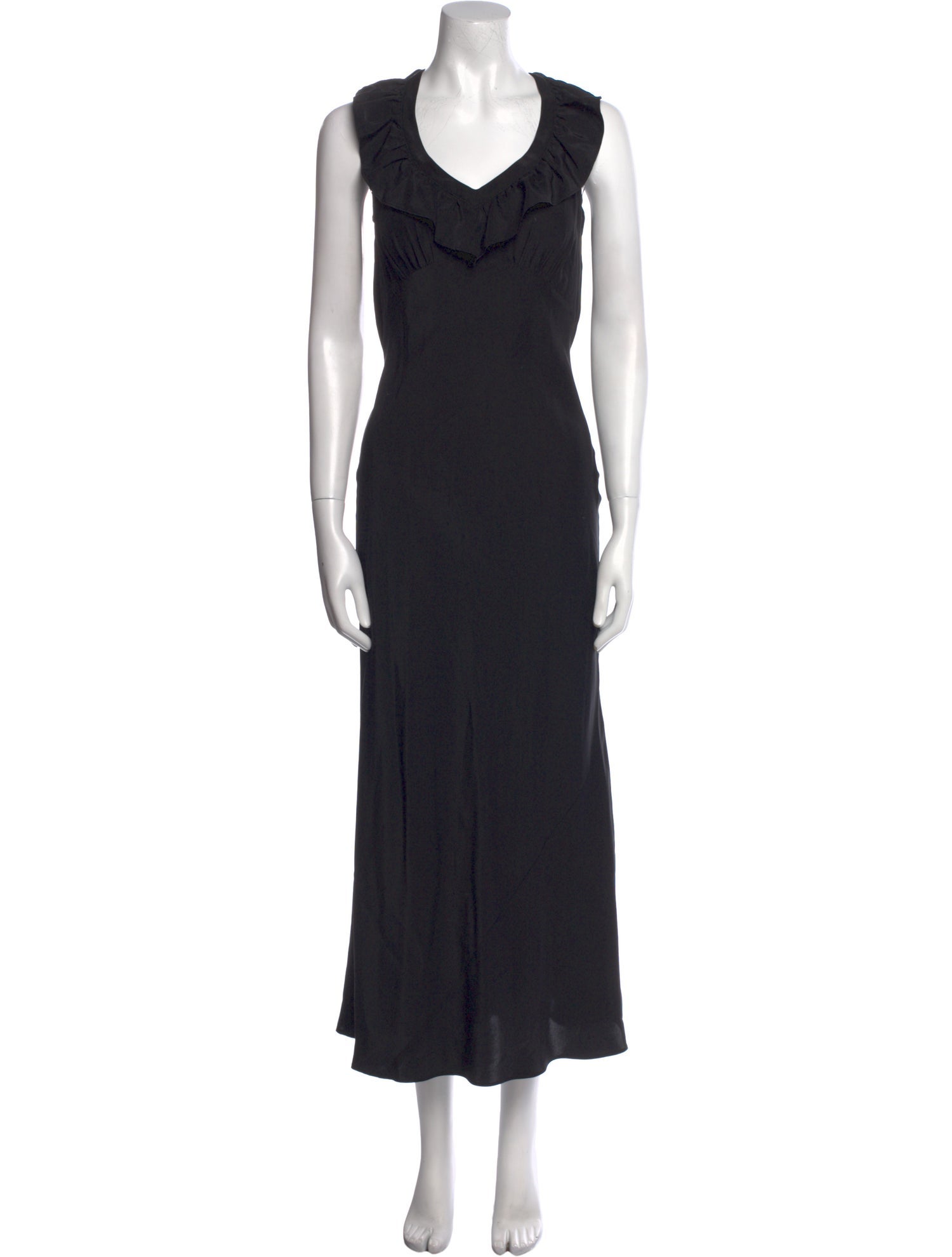 Reformation Silk Long Dress