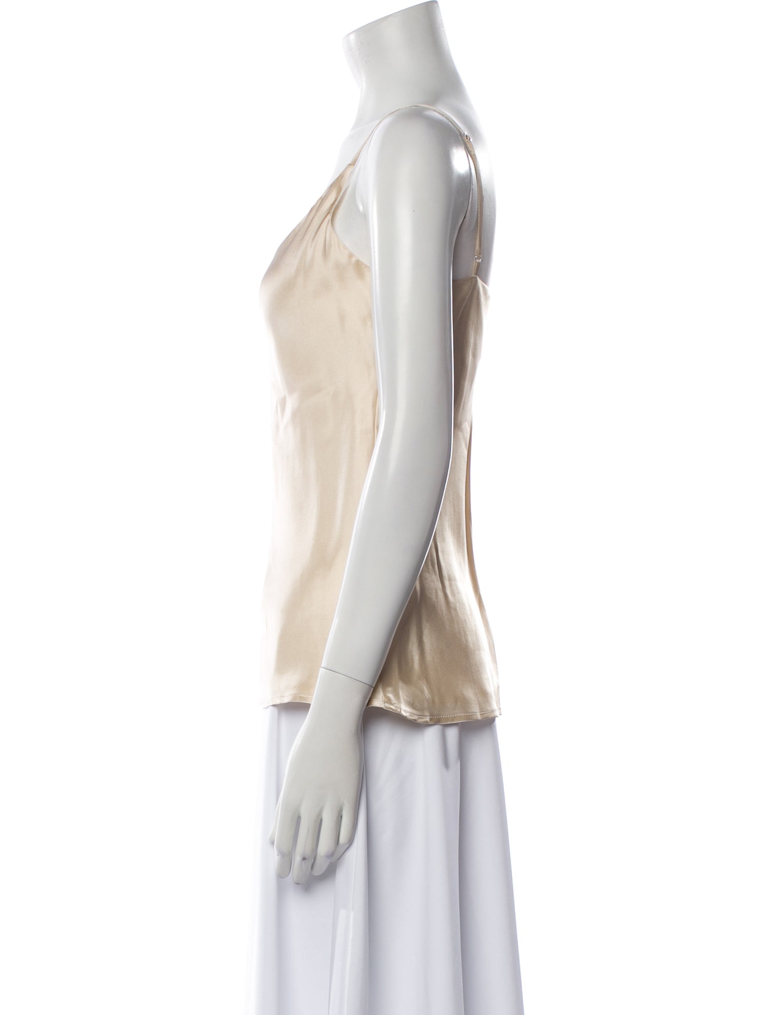 Reformation Silk Scoop Neck Top