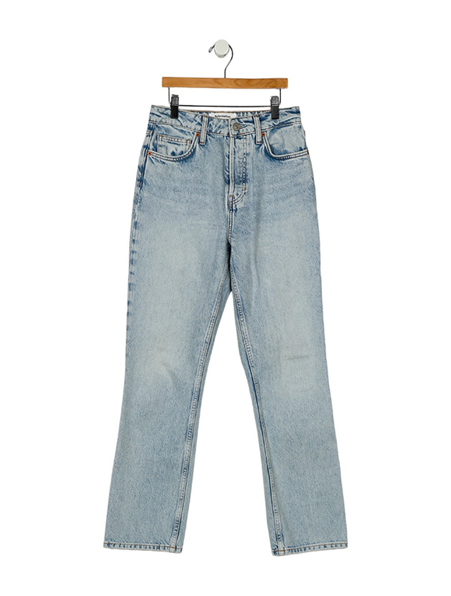Reformation High-Rise Straight Leg Jeans