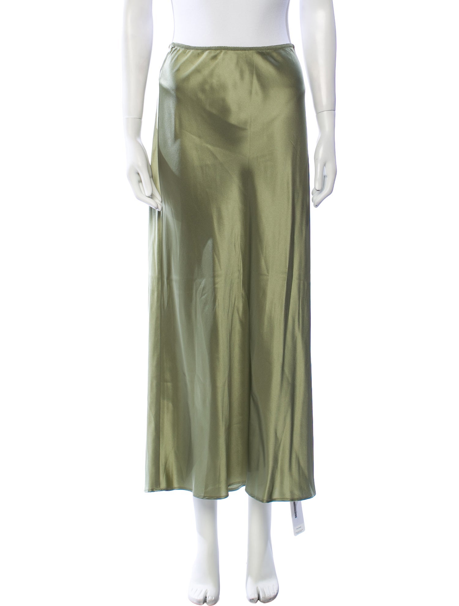 Reformation Silk Midi Length Skirt