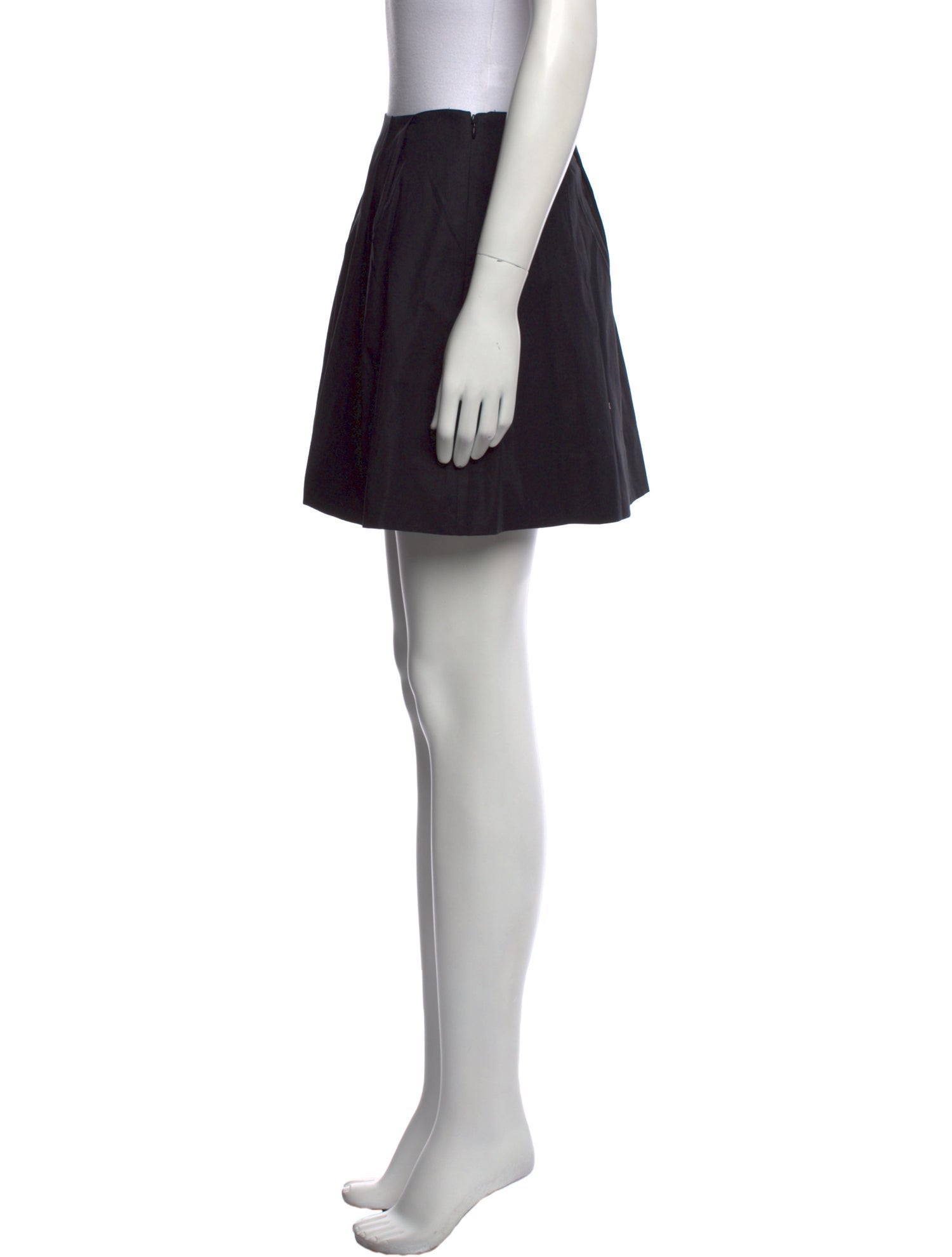 Reformation Pleated Accents Mini Skirt