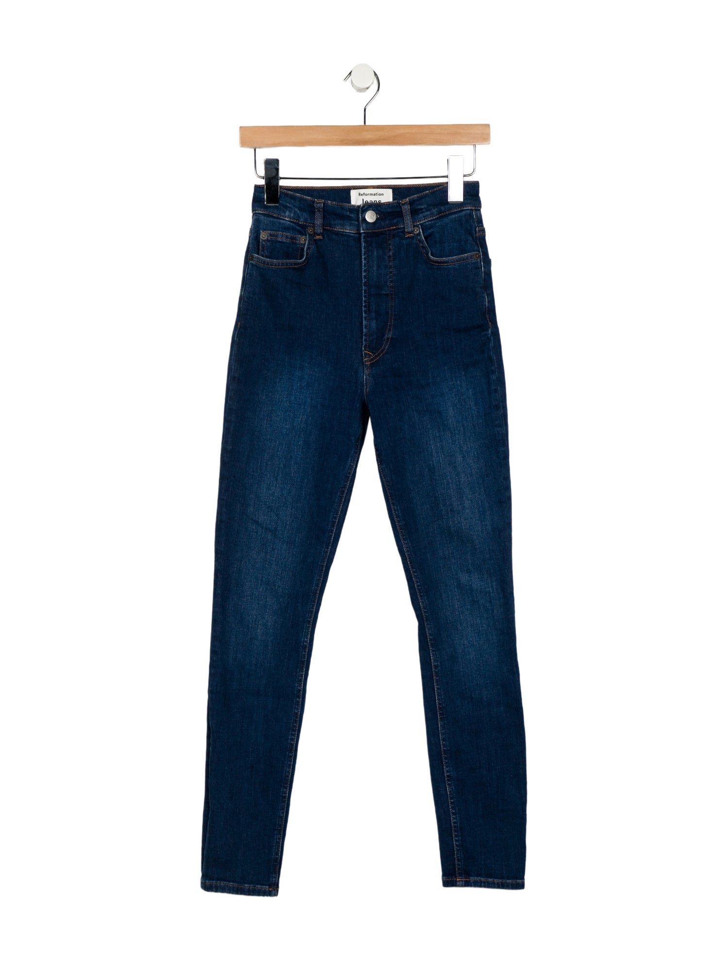 Reformation High-Rise Skinny Leg Jeans