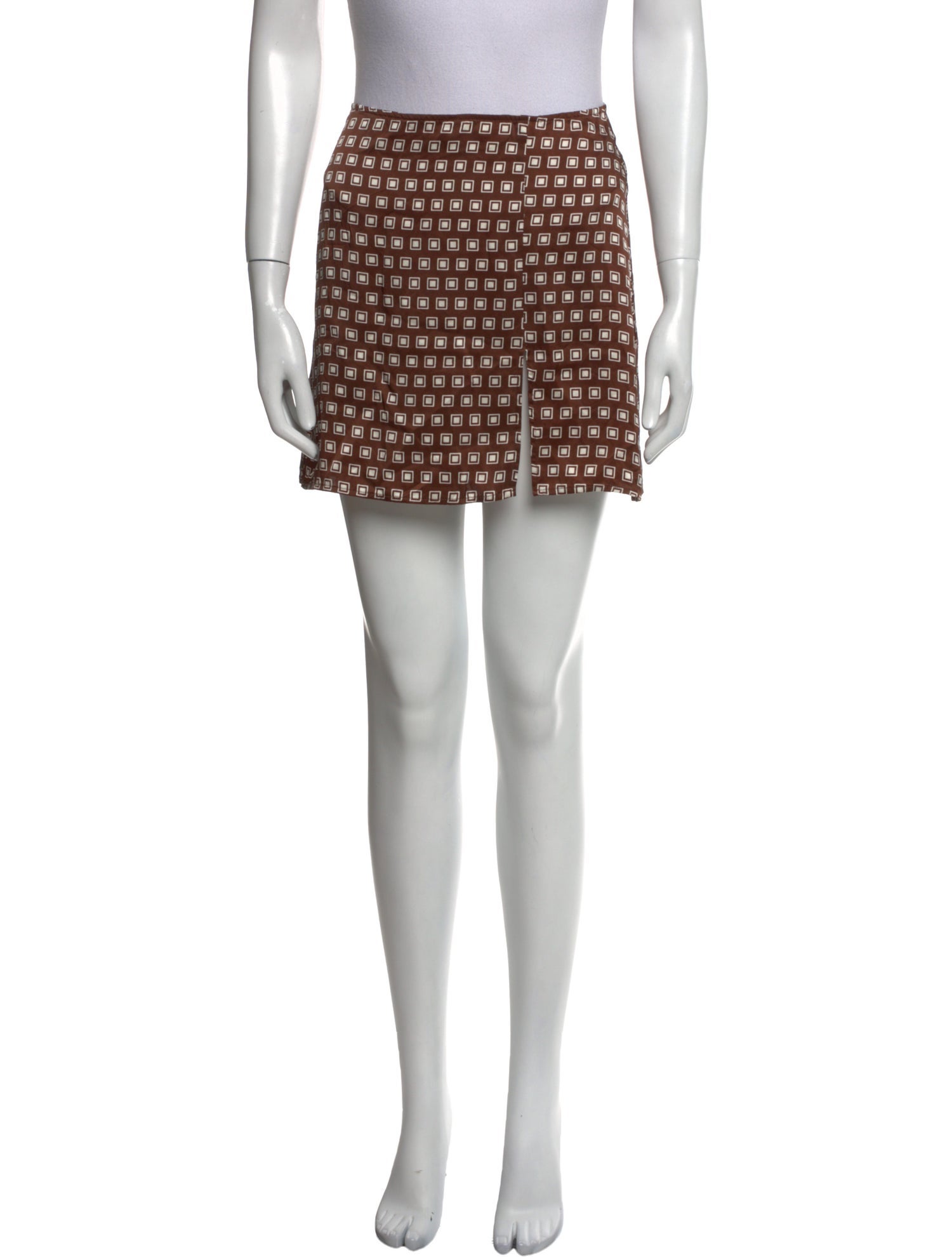 Reformation Silk Mini Skirt