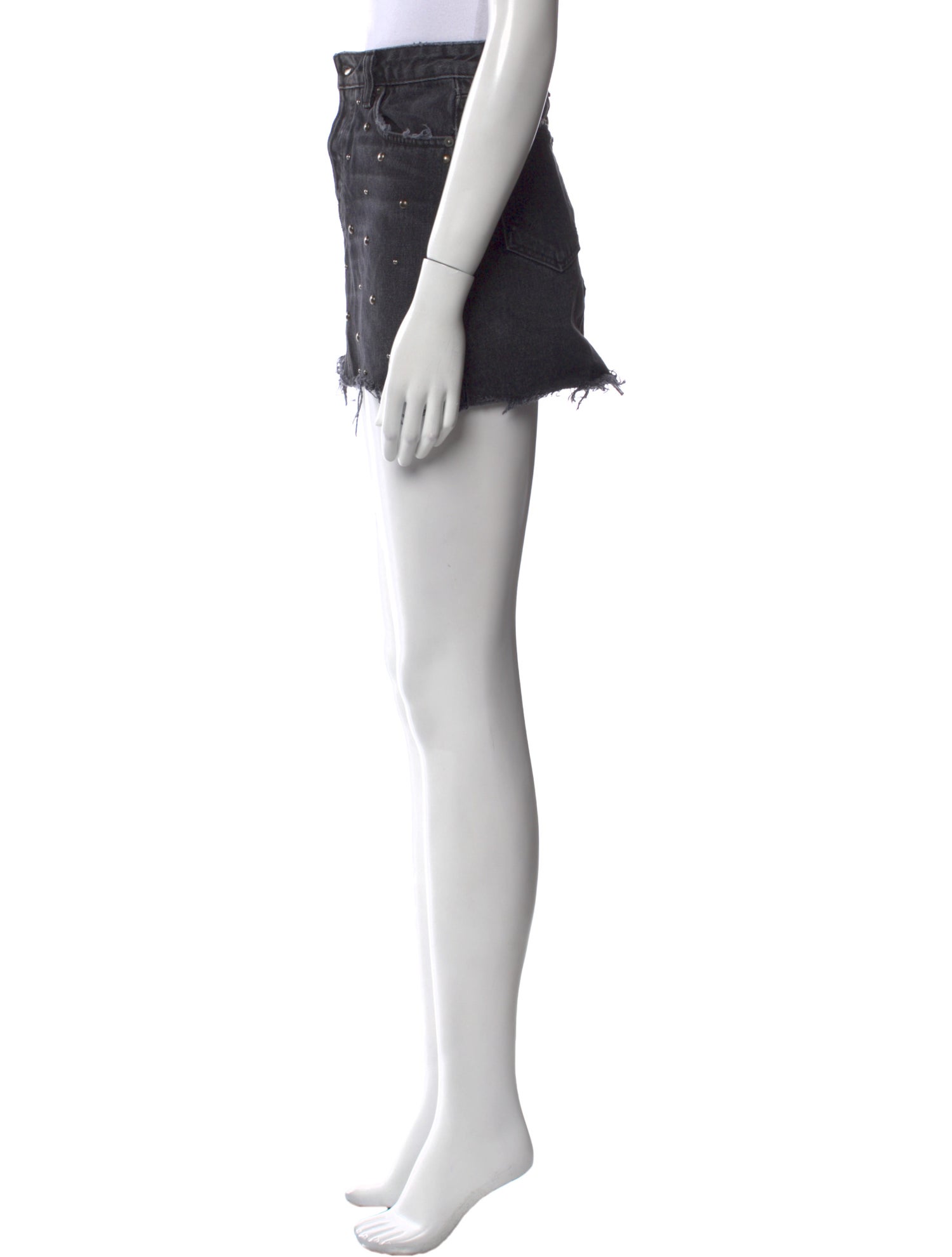 Reformation Studded Accents Mini Skirt