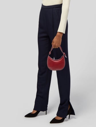 Reformation Leather Top Handle Bag