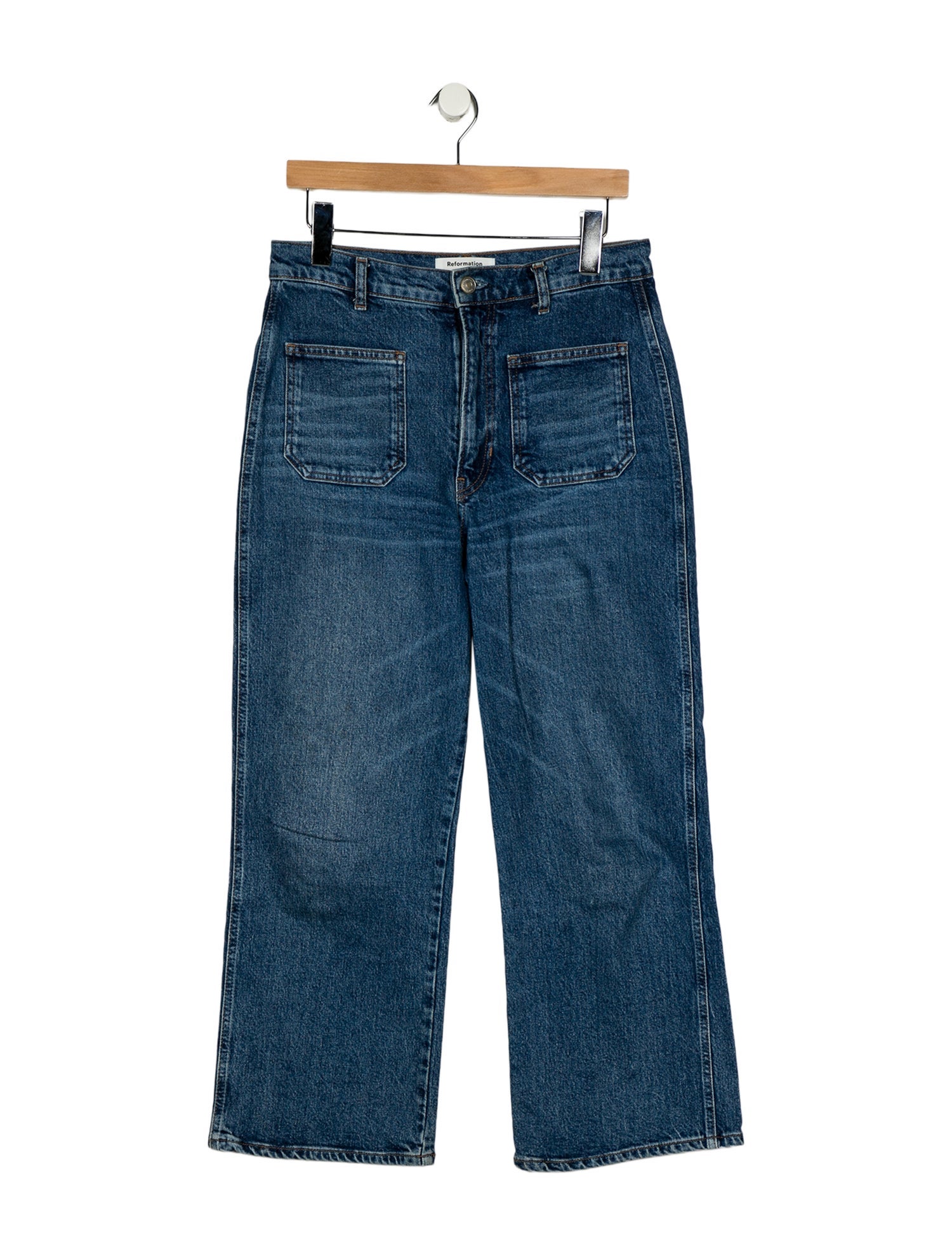 Reformation High-Rise Wide Leg Jeans