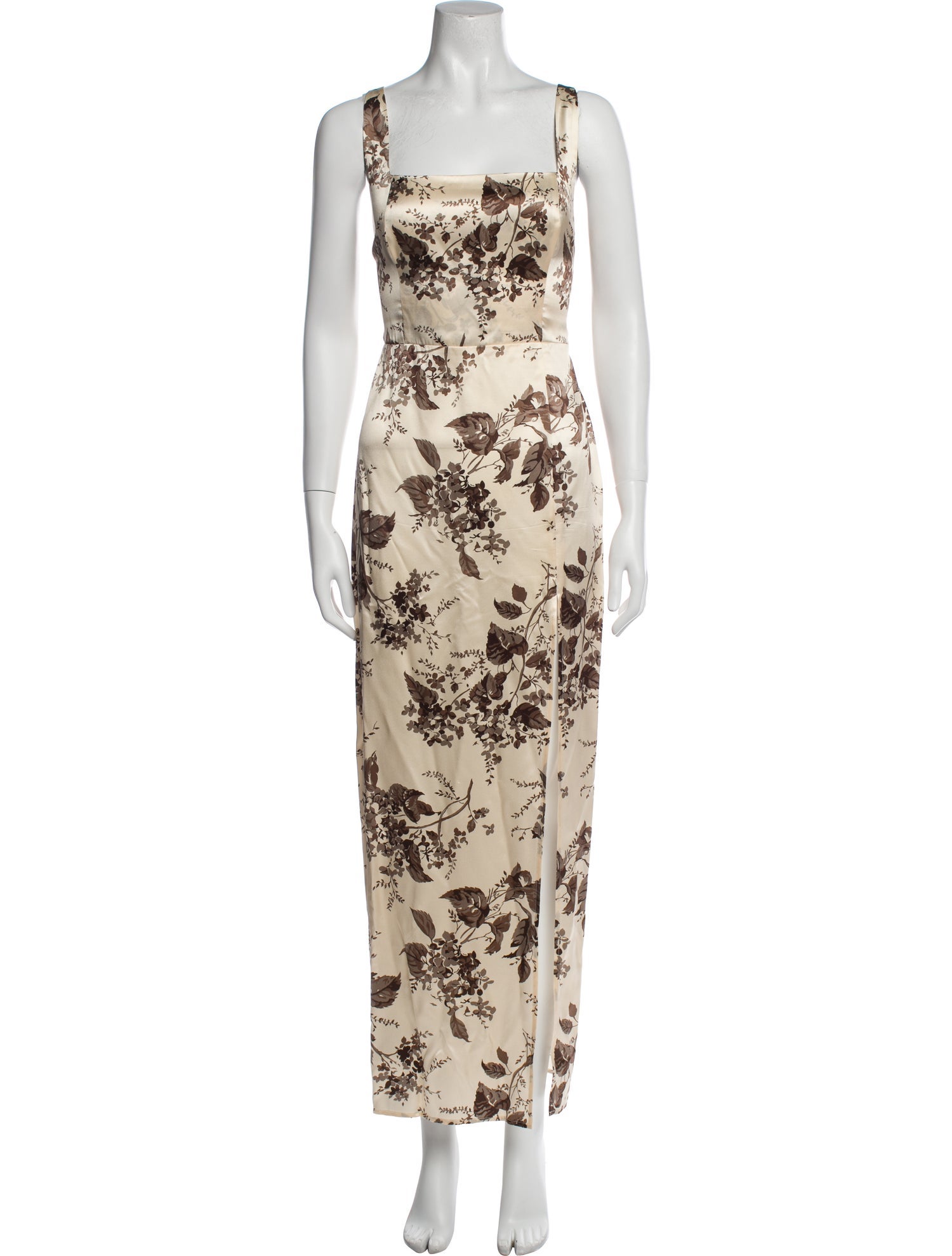 Reformation Silk Long Dress