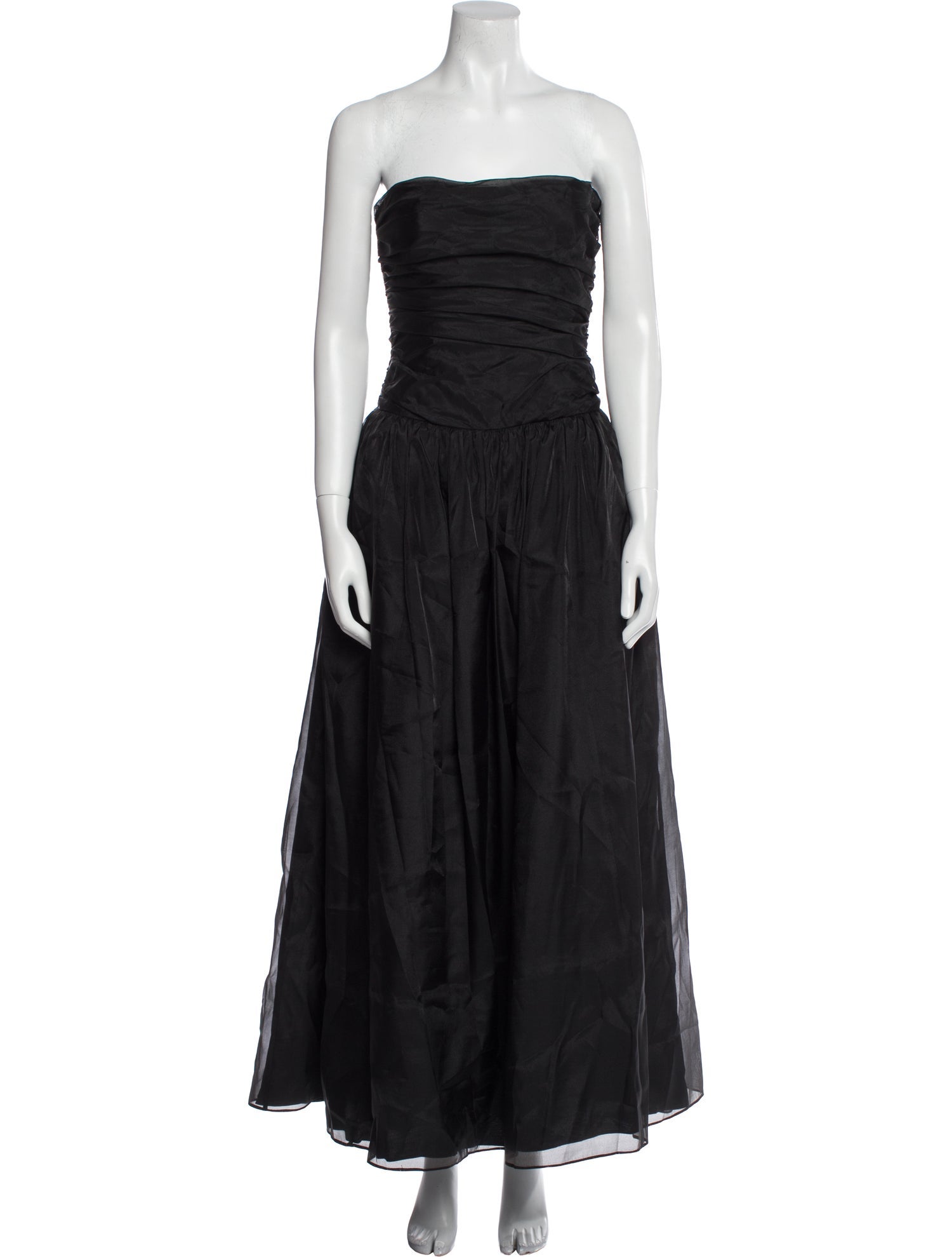 Reformation Strapless Midi Length Dress