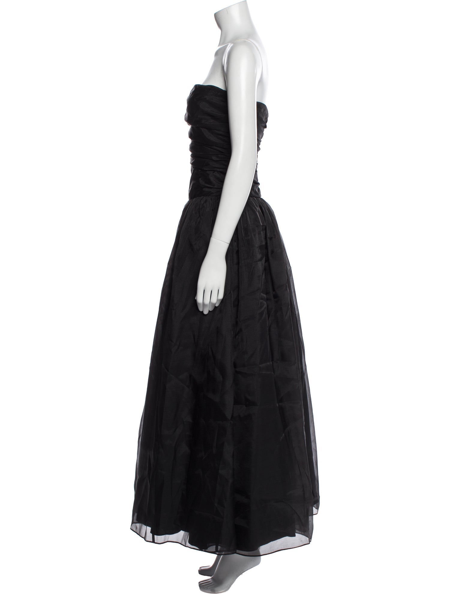 Reformation Strapless Midi Length Dress