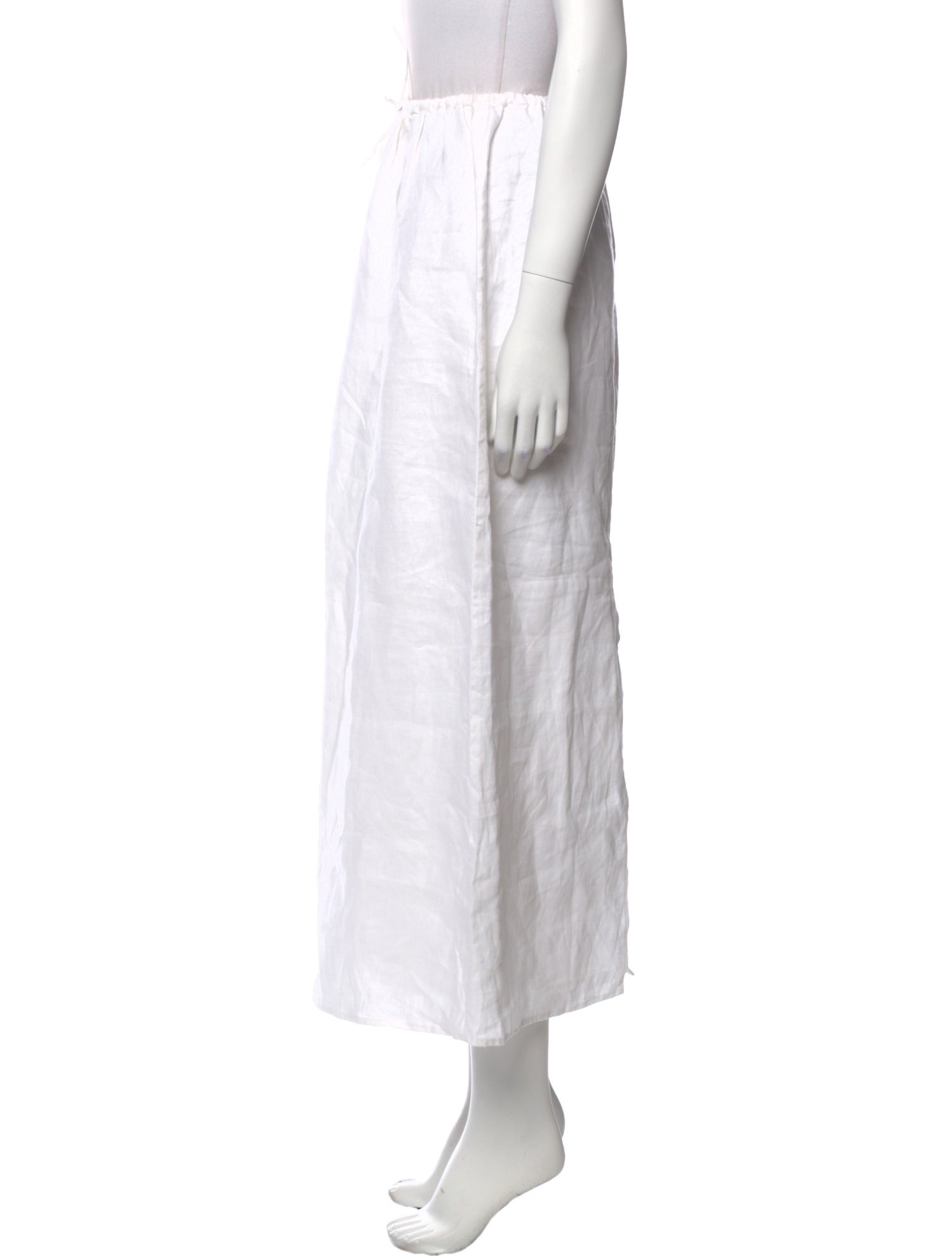 Reformation Linen Midi Length Skirt