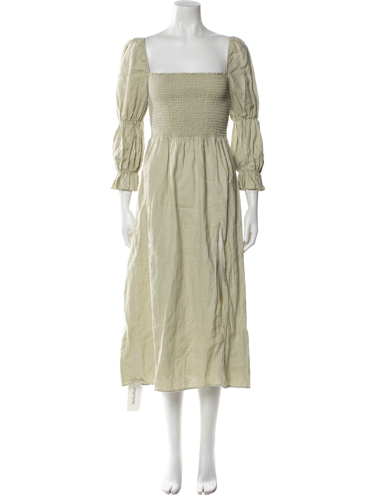 Reformation Linen Long Dress