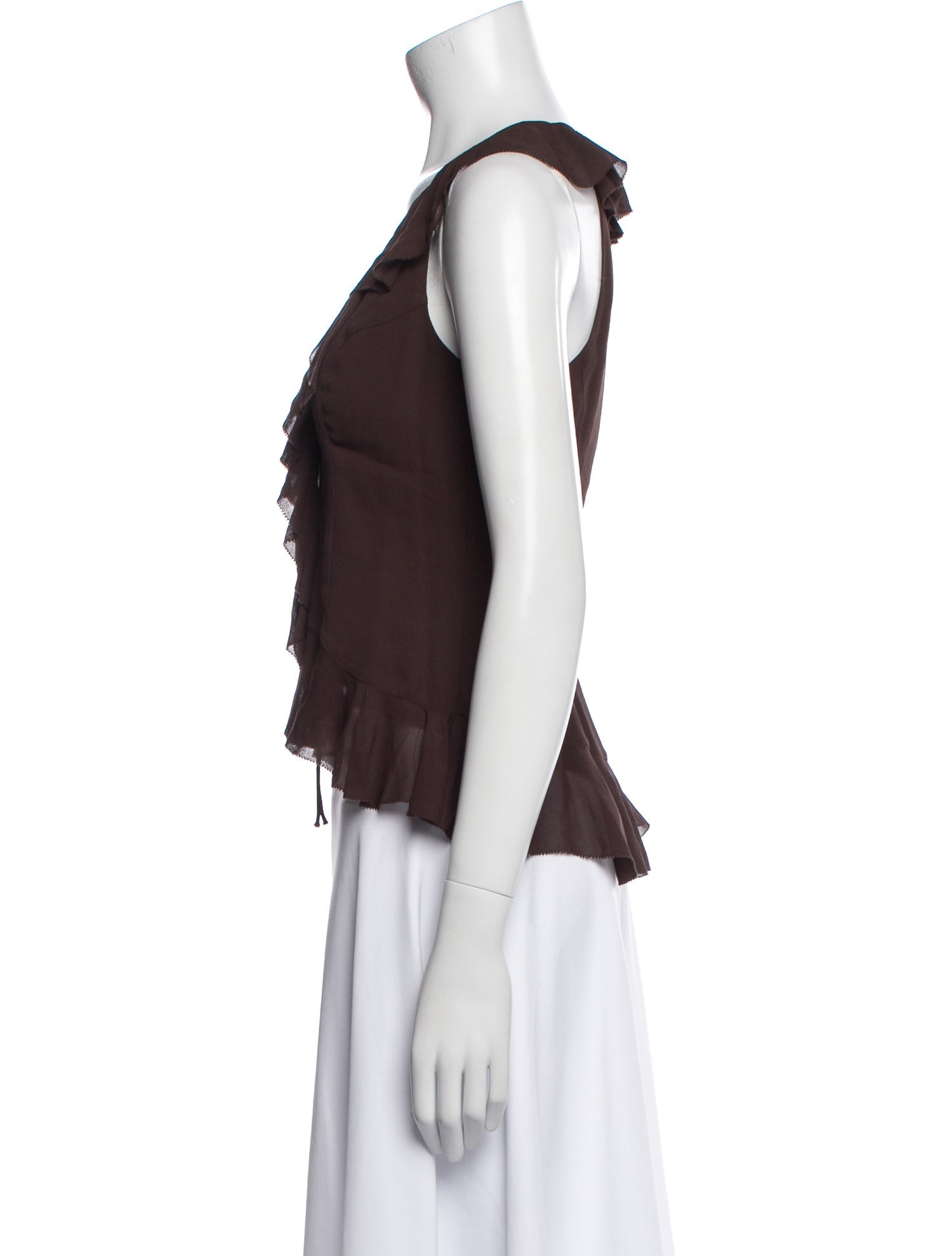 Reformation V-Neck Sleeveless Crop Top w/ Tags