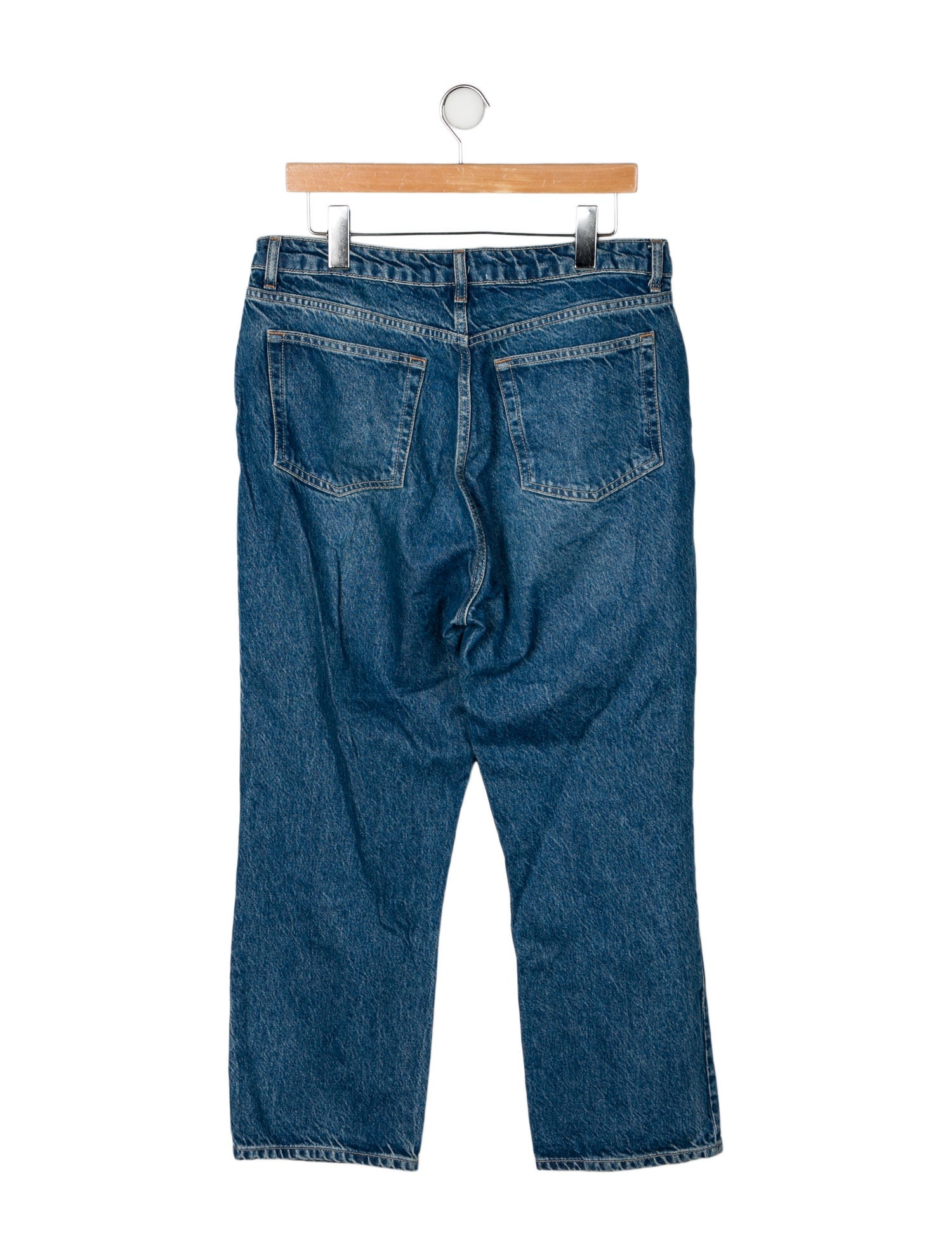 Reformation Straight-Leg Jeans