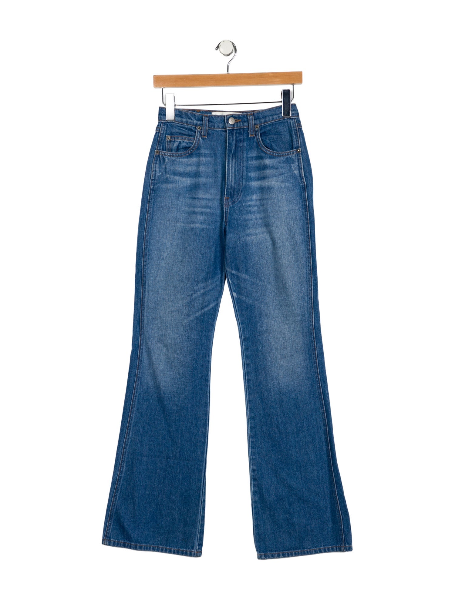 Reformation Mid-Rise Wide Leg Jeans