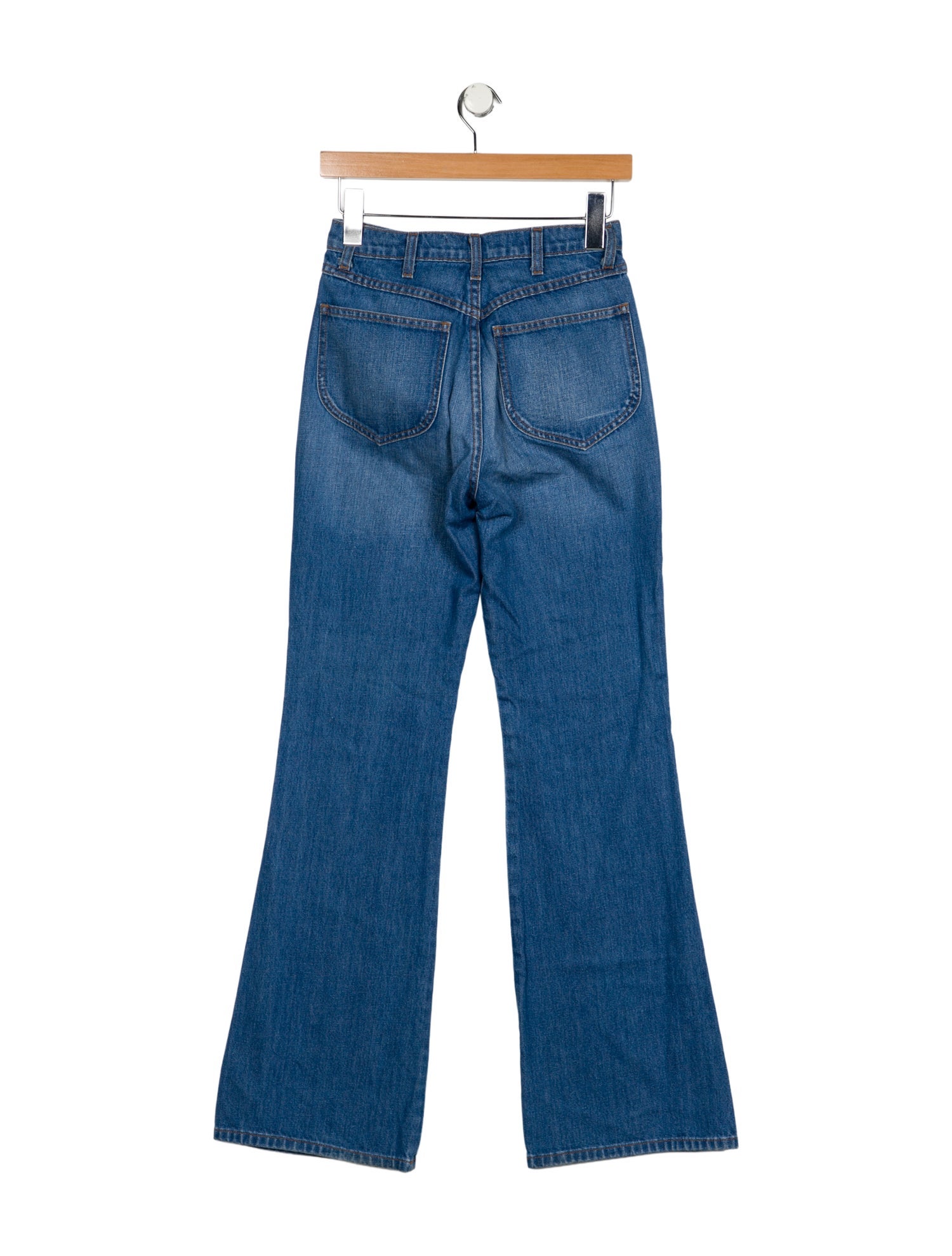 Reformation Mid-Rise Wide Leg Jeans