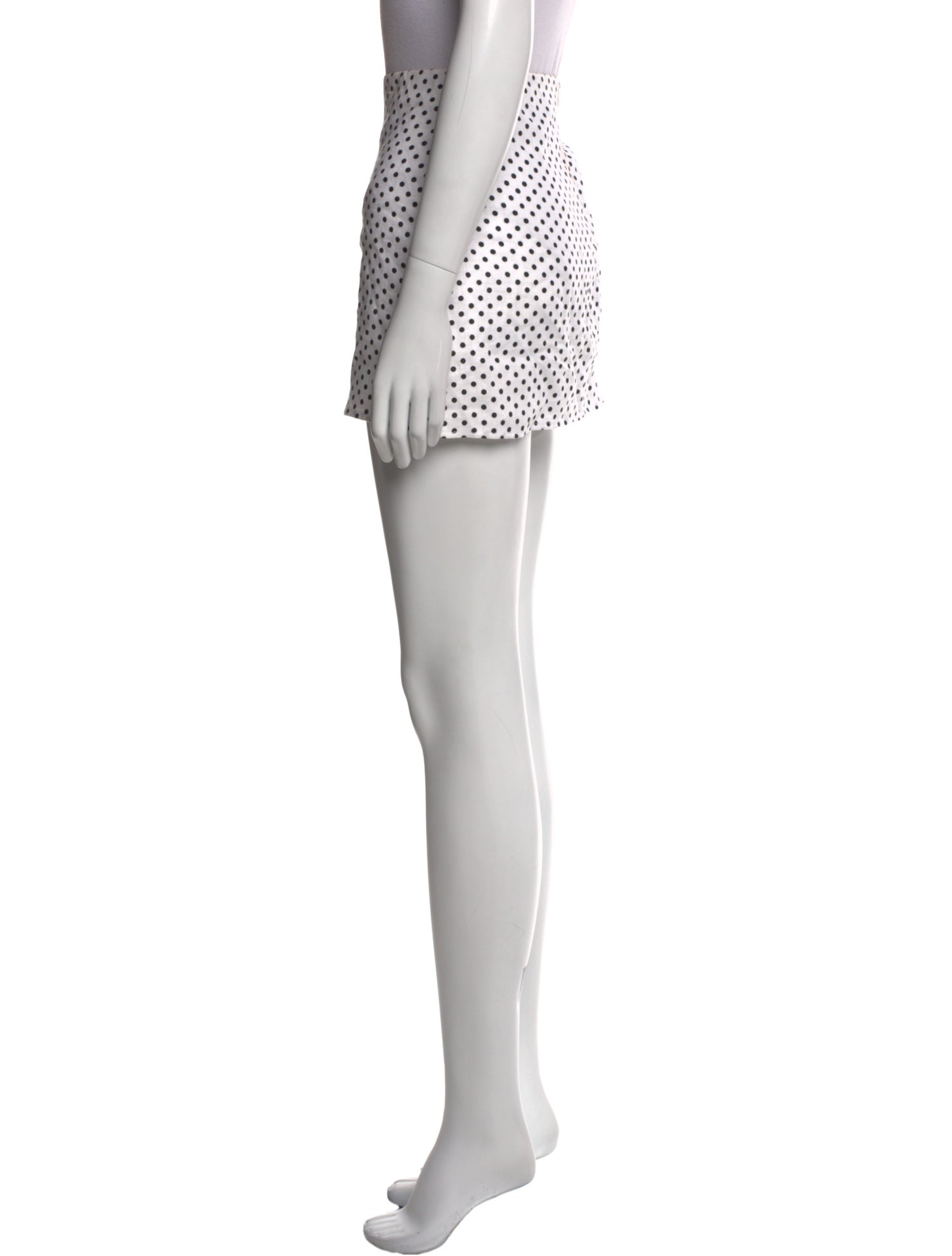 Reformation Faux Shearling Mini Skirt