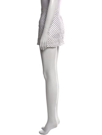 Reformation Faux Shearling Mini Skirt