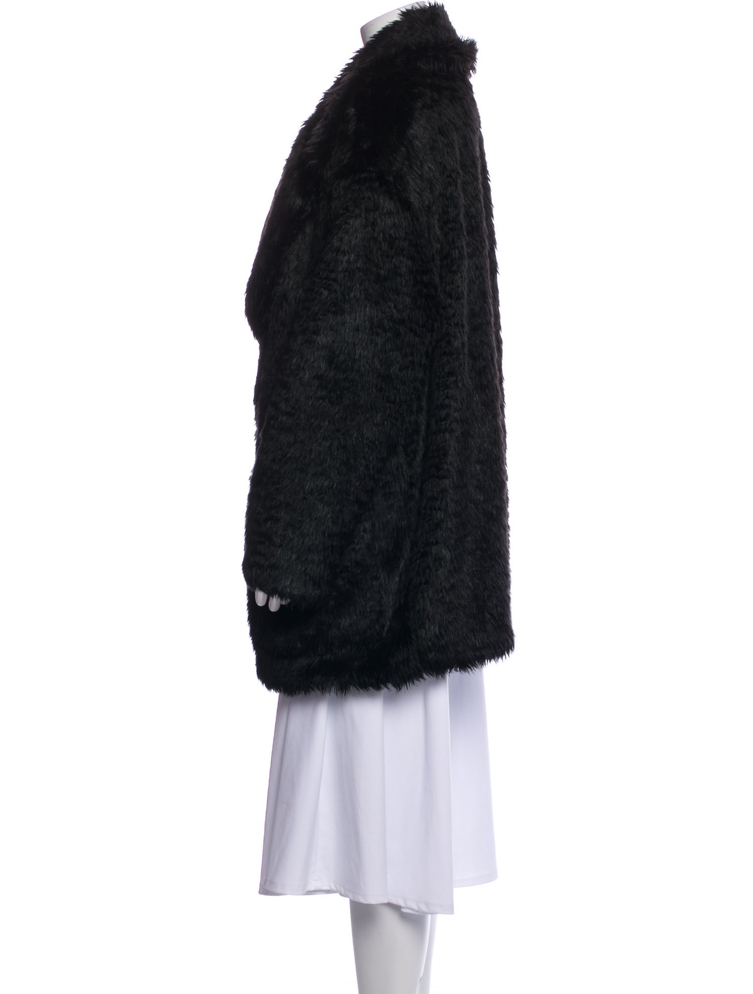 Reformation Faux Fur Faux Fur Coat