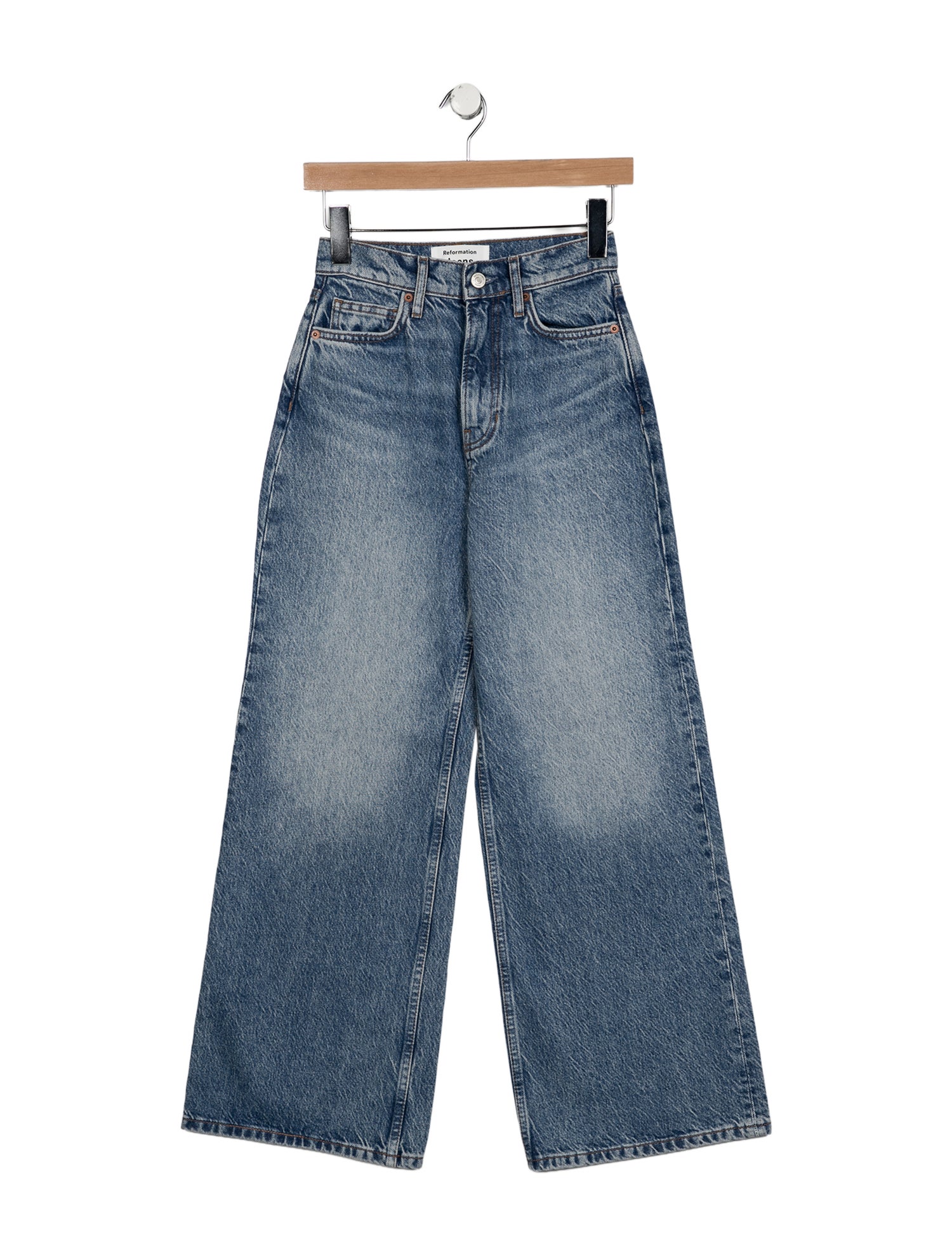 Reformation High-Rise Wide Leg Jeans