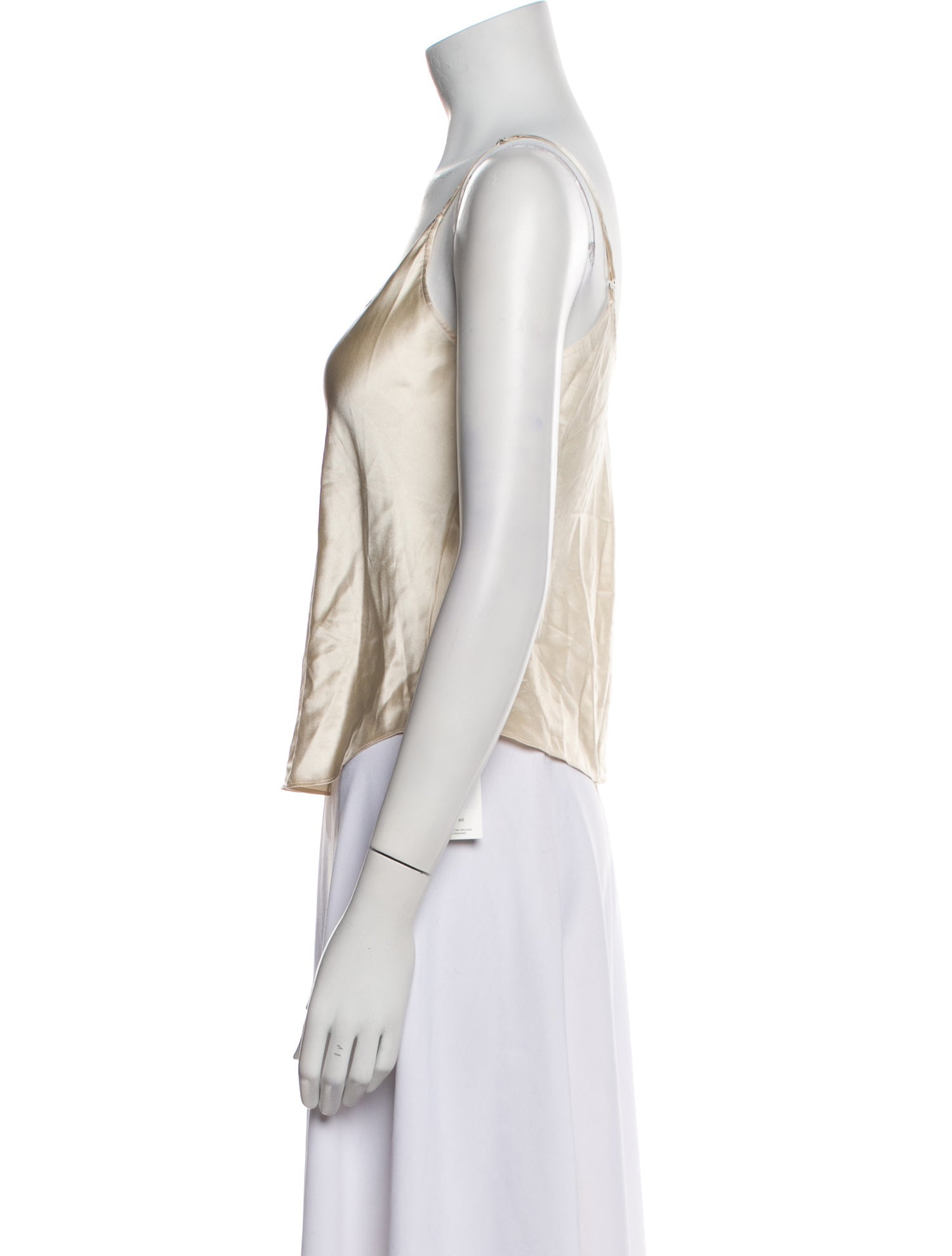 Reformation Silk V-Neck Top