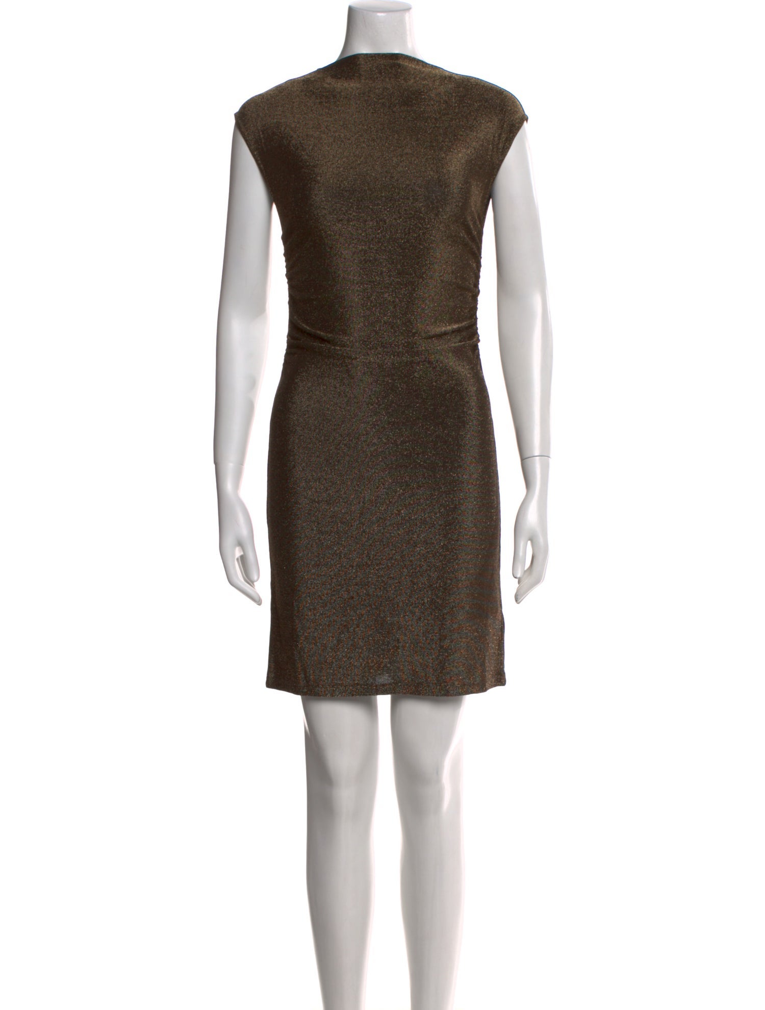 Reformation Mock Neck Mini Dress