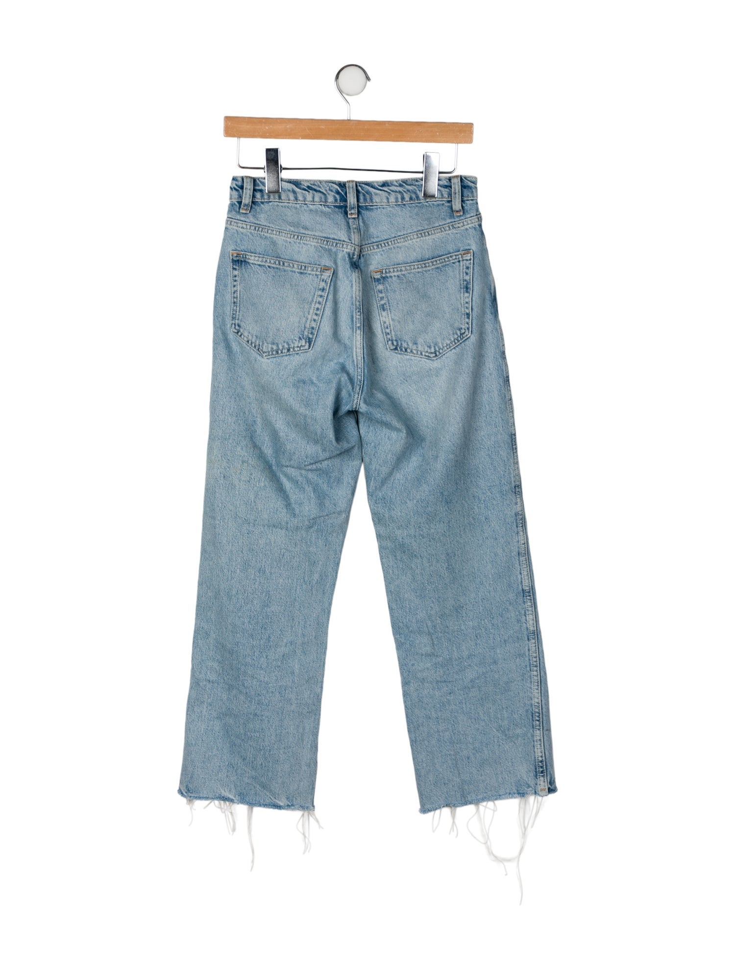 Reformation Mid-Rise Straight Leg Jeans